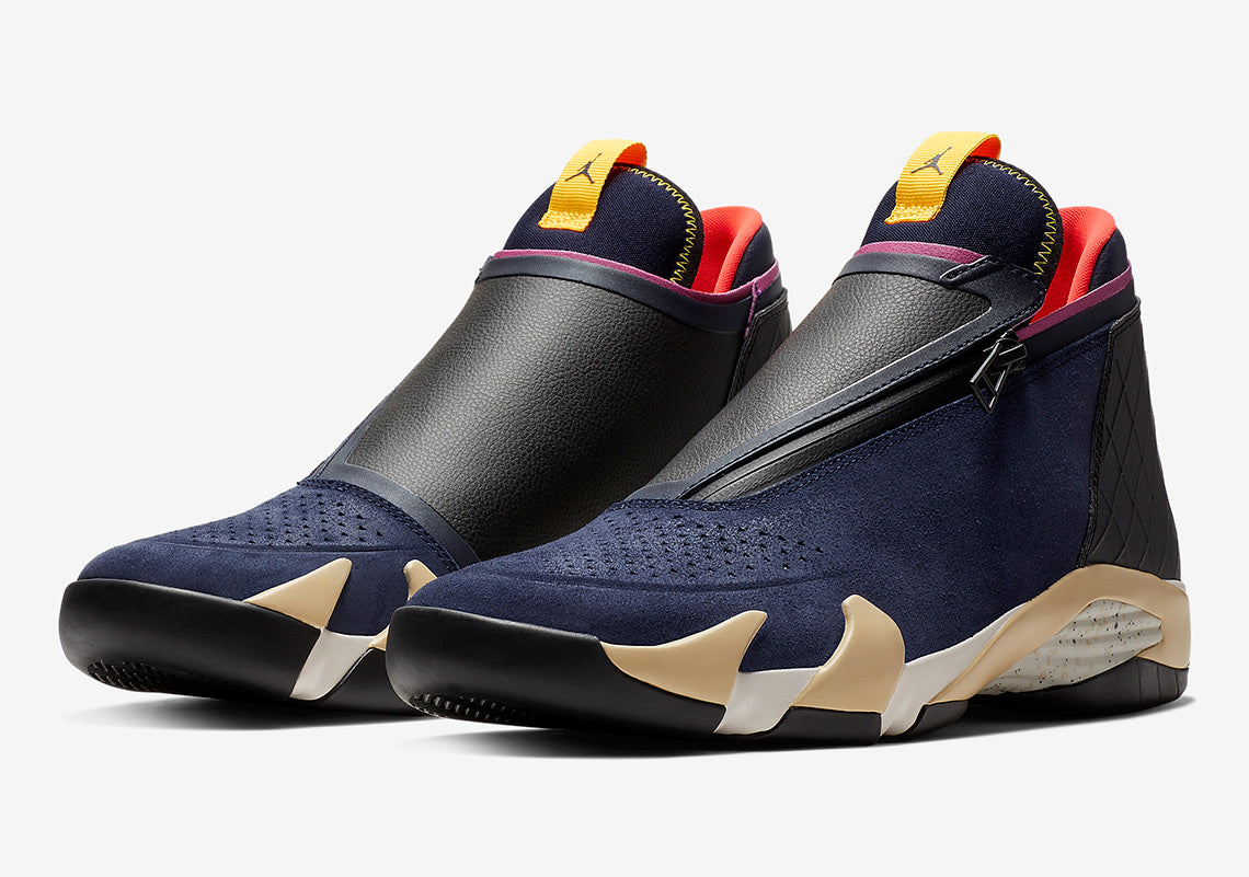 The Jordan Jumpman Z Adds A Zippered Upper To The Air Jordan 14