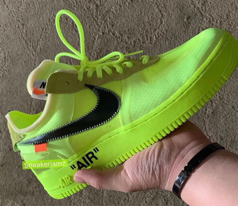 Off-White x Nike Air Force 1 “Volt”