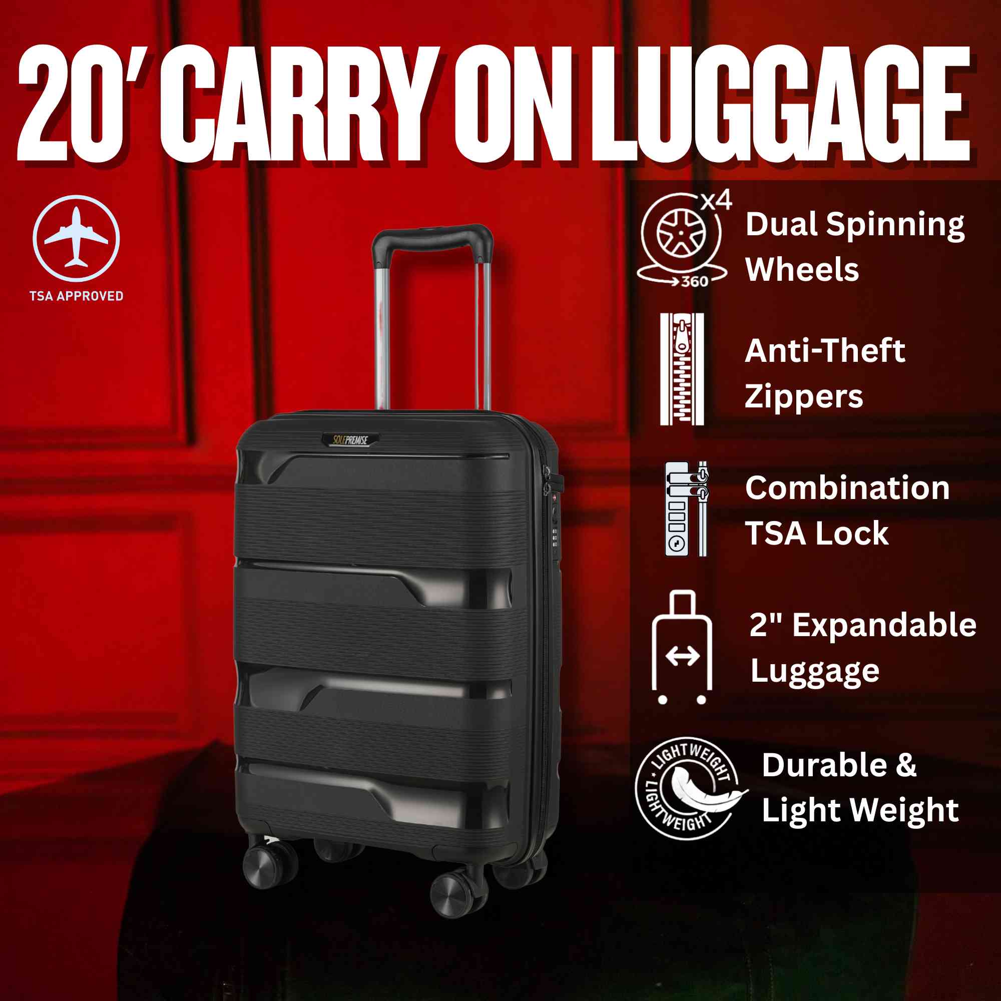 Hand Luggage Best Carry On Bag With Wheels Best Soft-Sided Carry