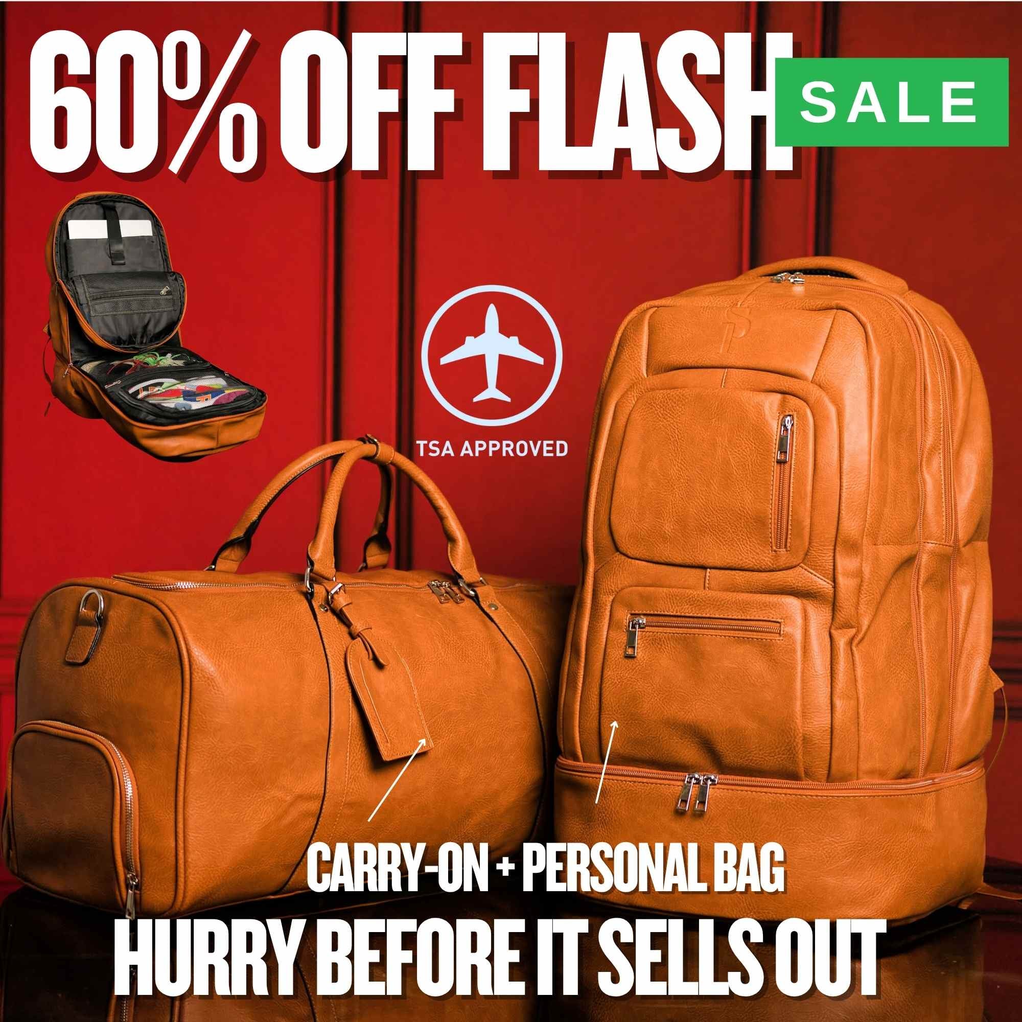 Brown Leather Signature Set (FLASH SALE)