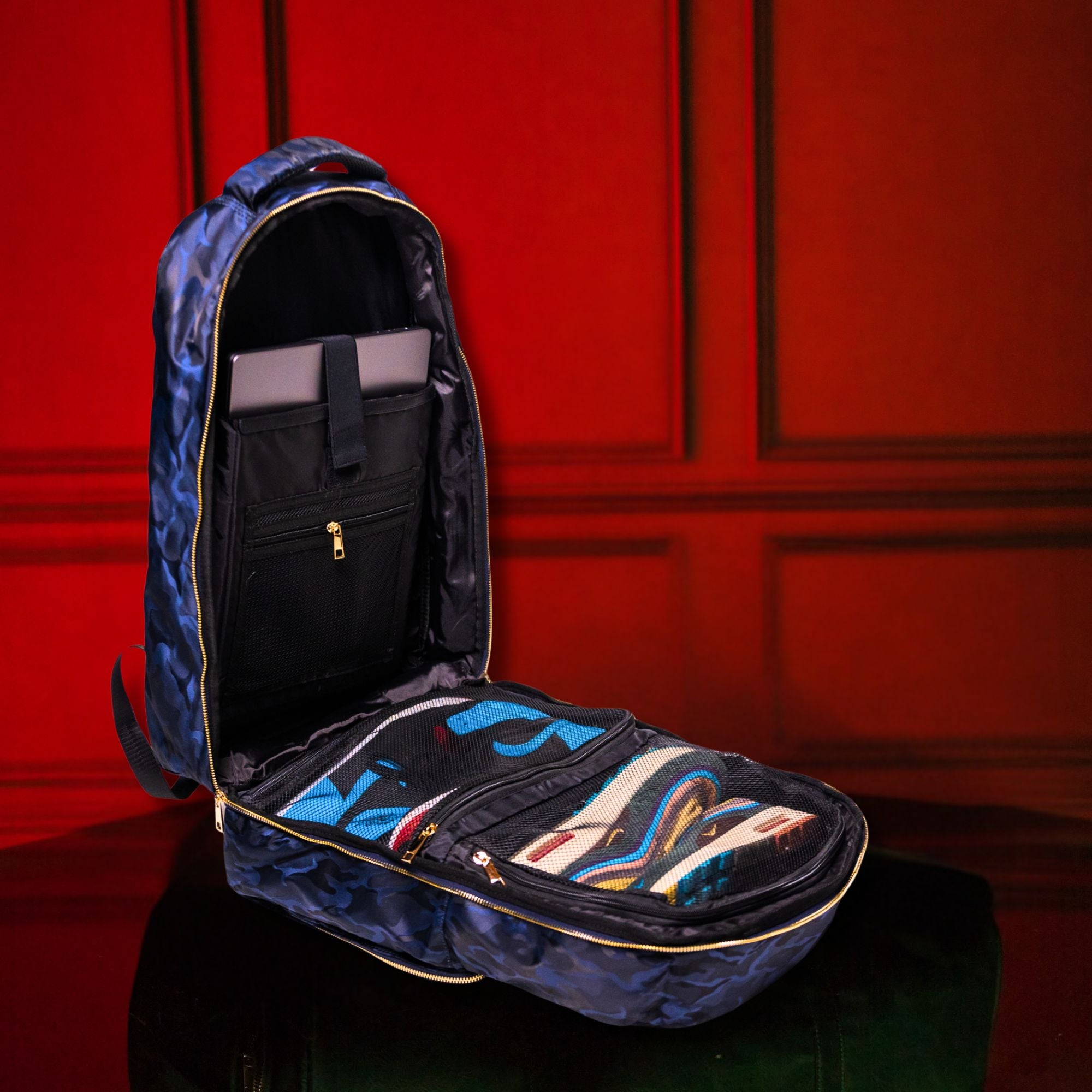 Blue Camo Commuter Bag - Sole Premise
