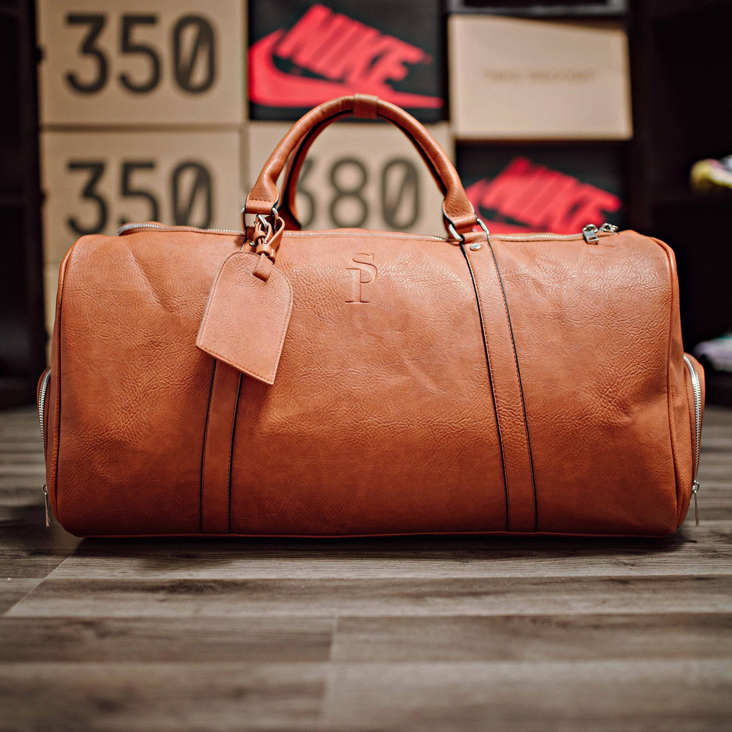 Brown Duffle (2)