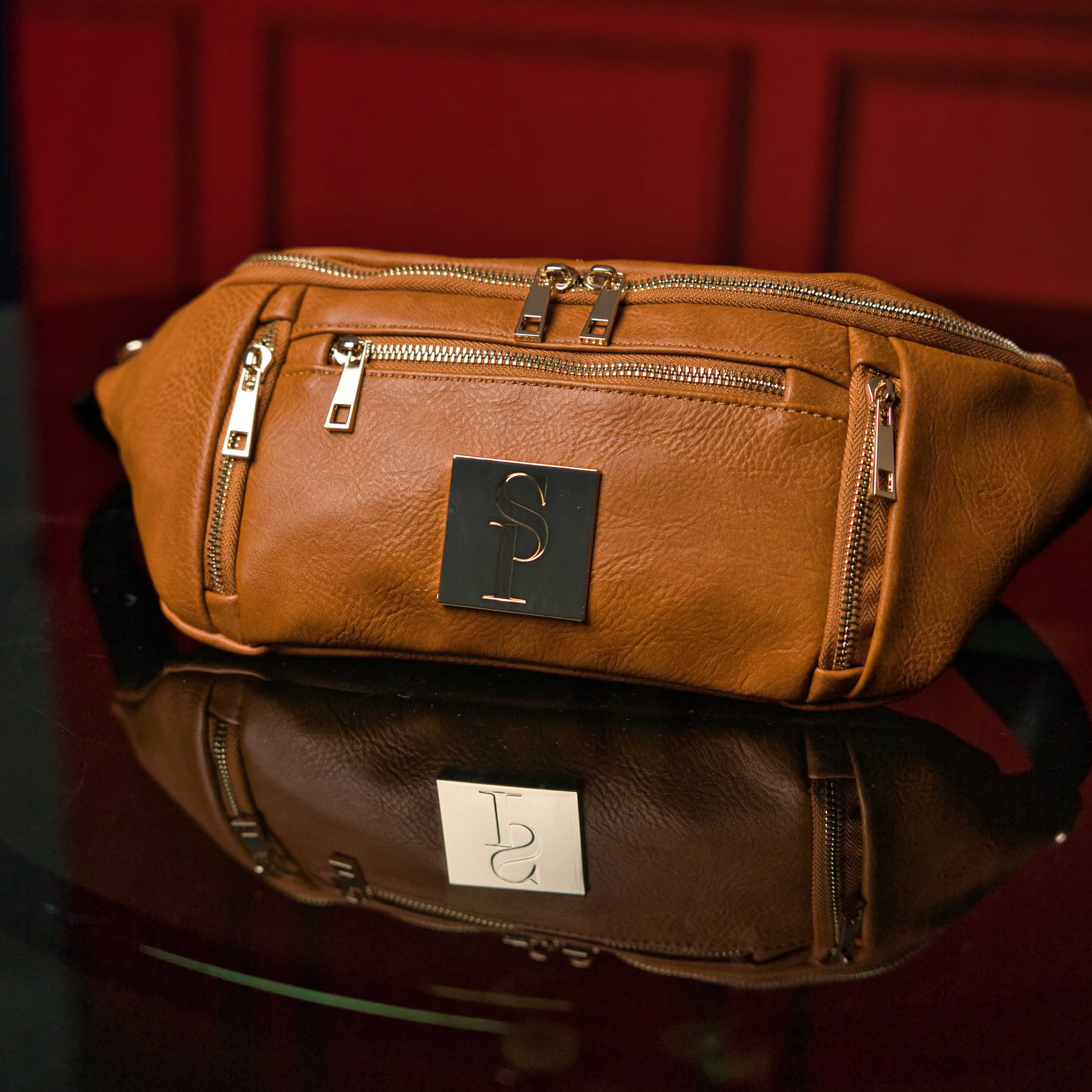 Brown Luciano Leather Sling Bag - Sole Premise