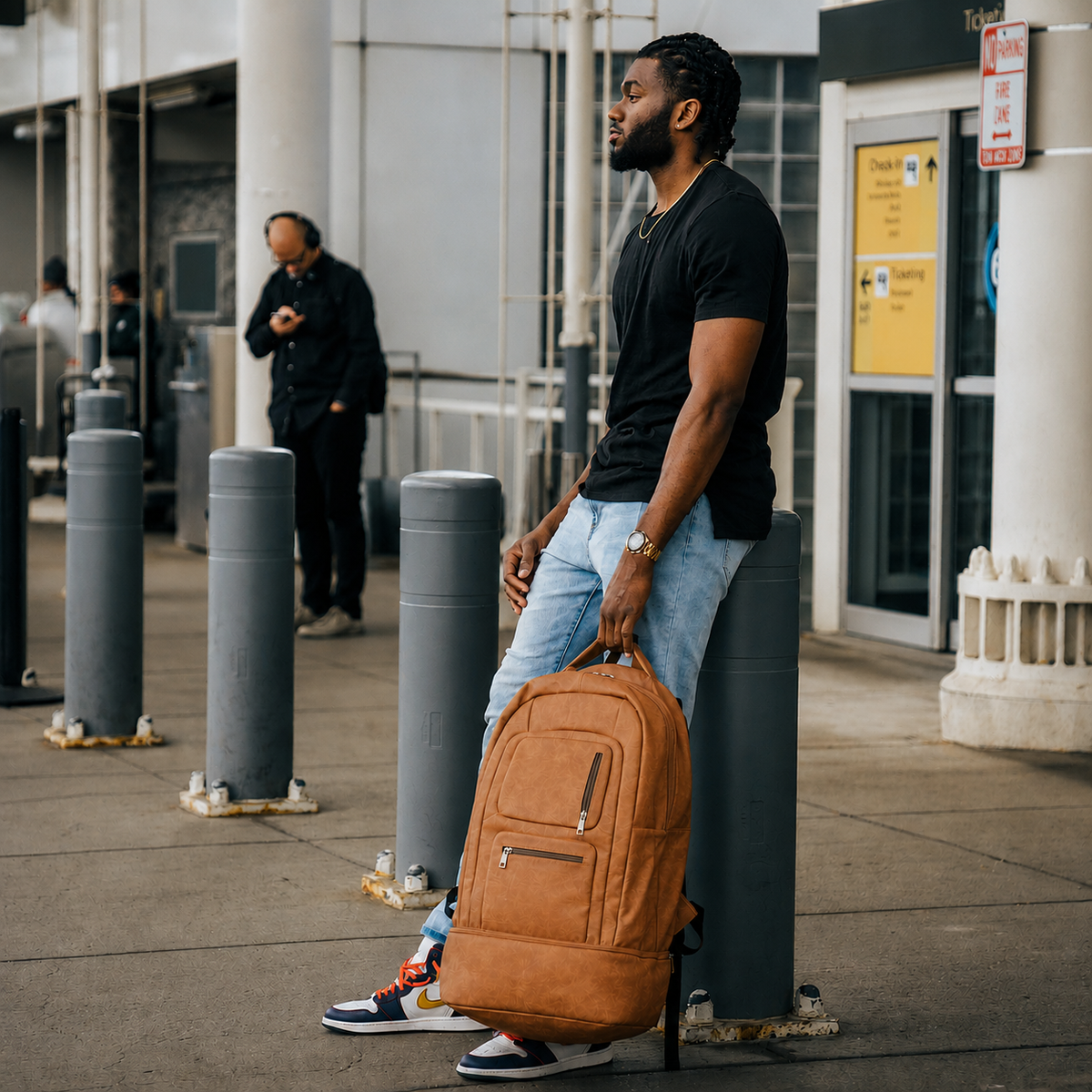 The carry-on built for sneakerheads