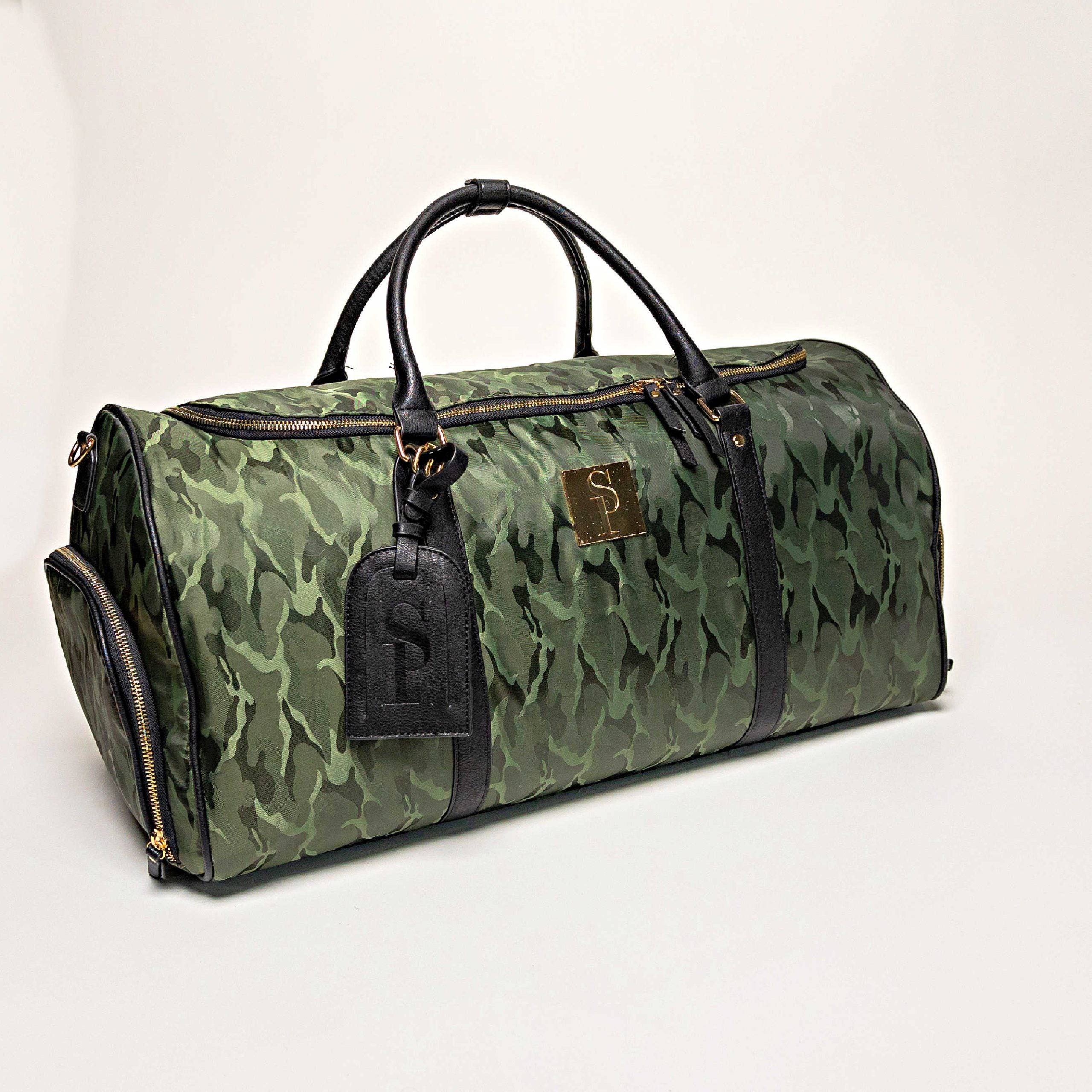Camo Green Duffle Bag (New Design)