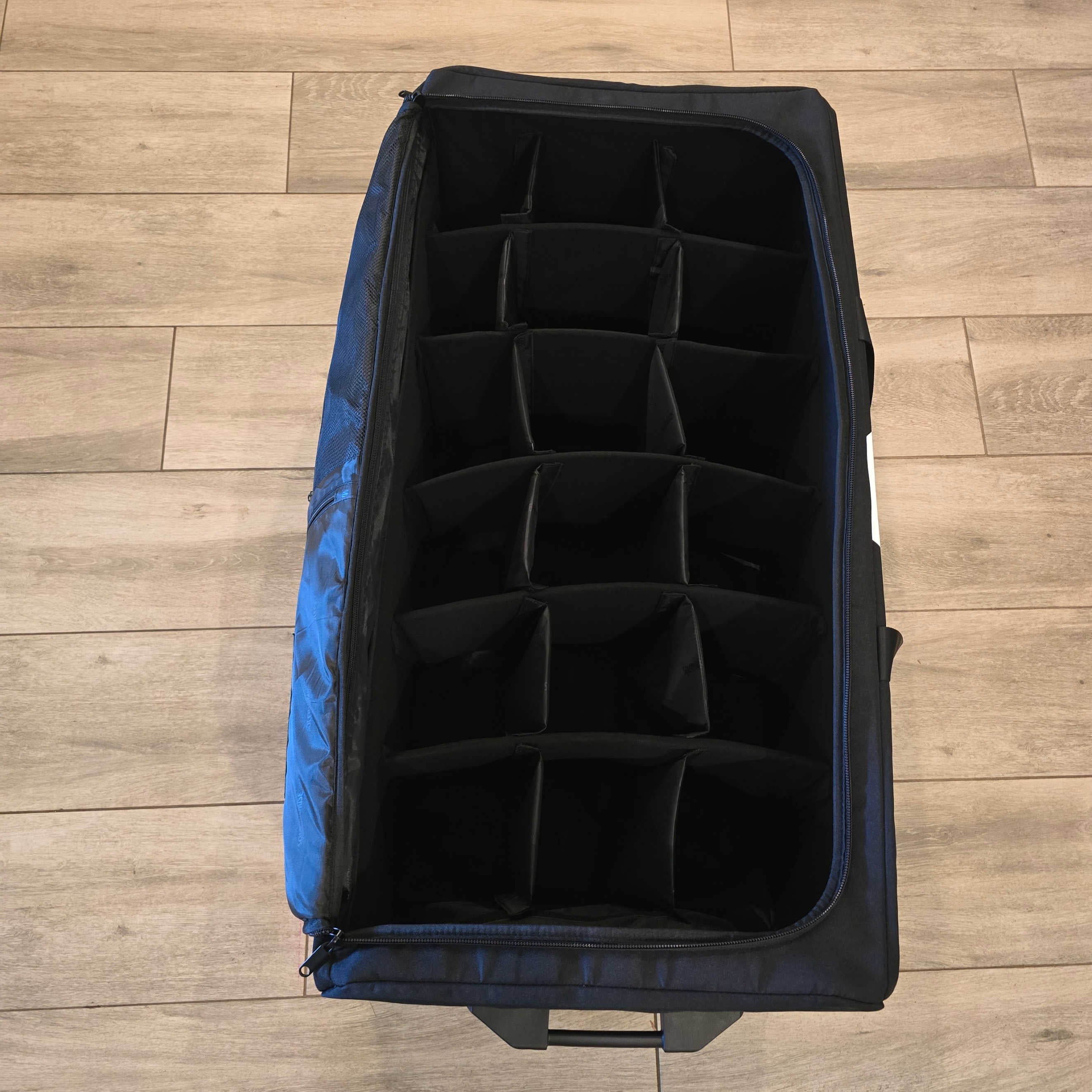 Sports Equipment Carrier With Wheels (Holds 20 Pairs of Shoes)