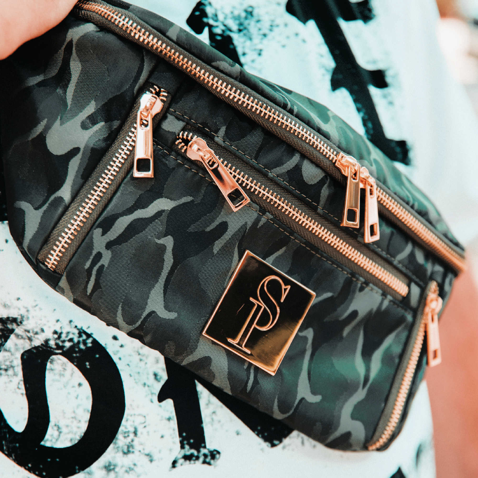 Green Camo Sling Bag - Sole Premise