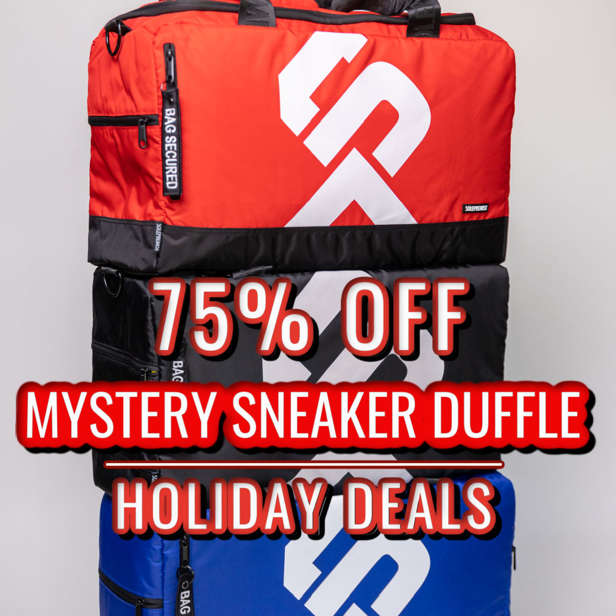 Mystery Sneaker Duffle Holiday Special