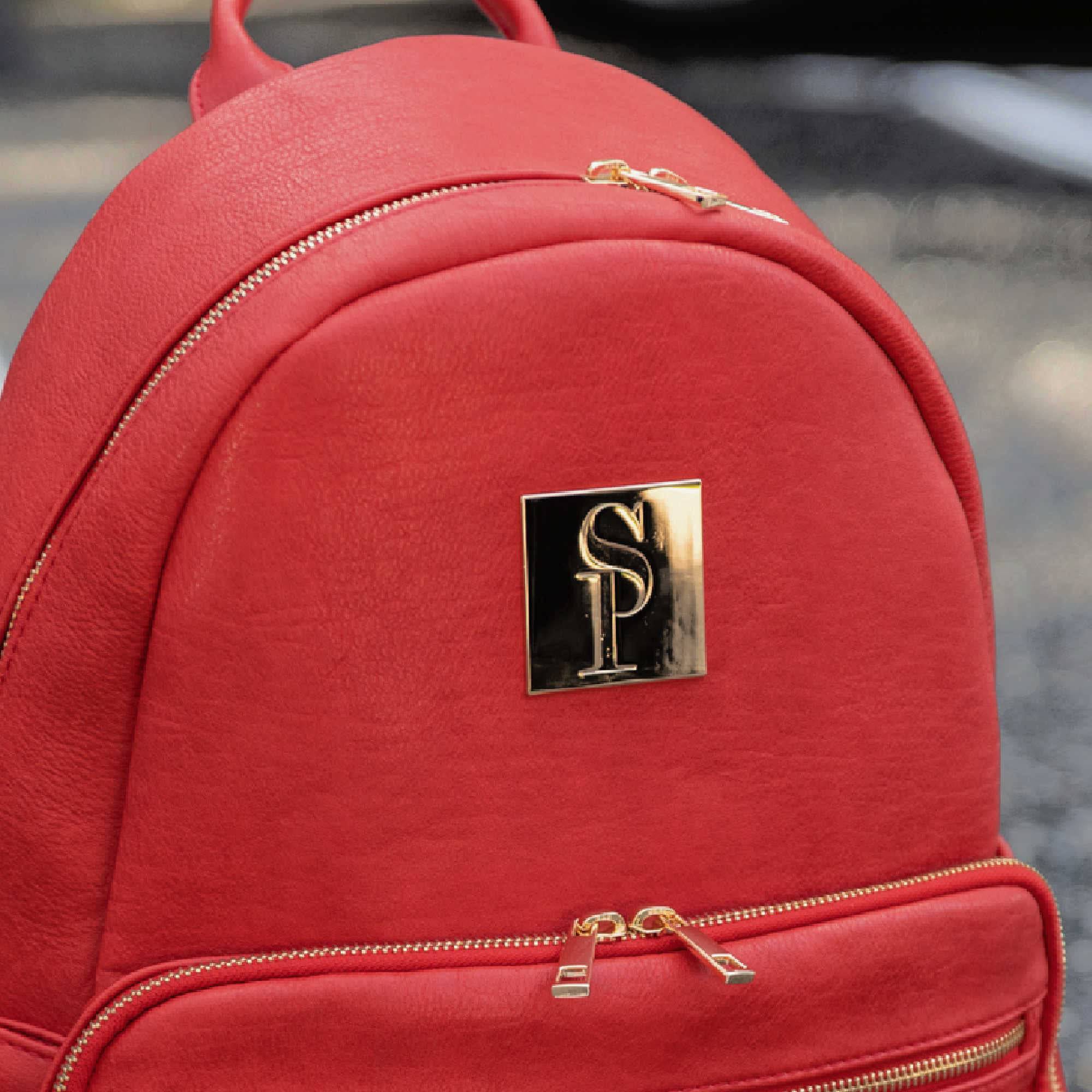 Red Carrier Leather Backpack (Only 150 Made) - Sole Premise