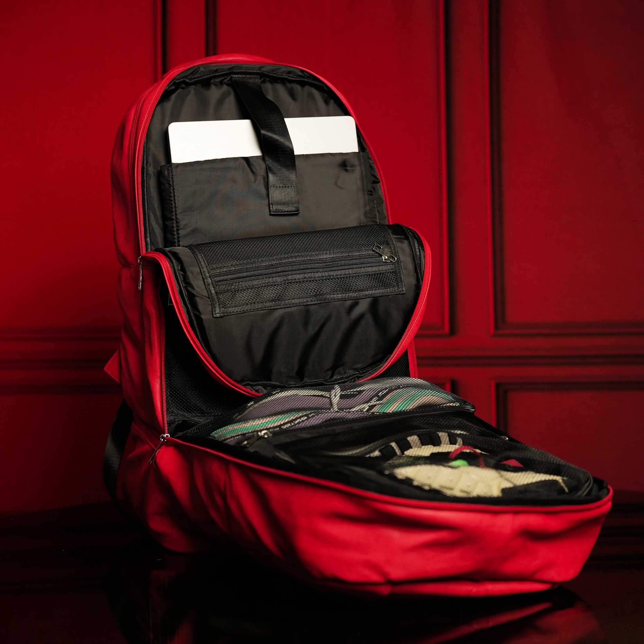Red Leather Patented Shoe Bag (XL Design) *Holds Size 17 - Sole Premise