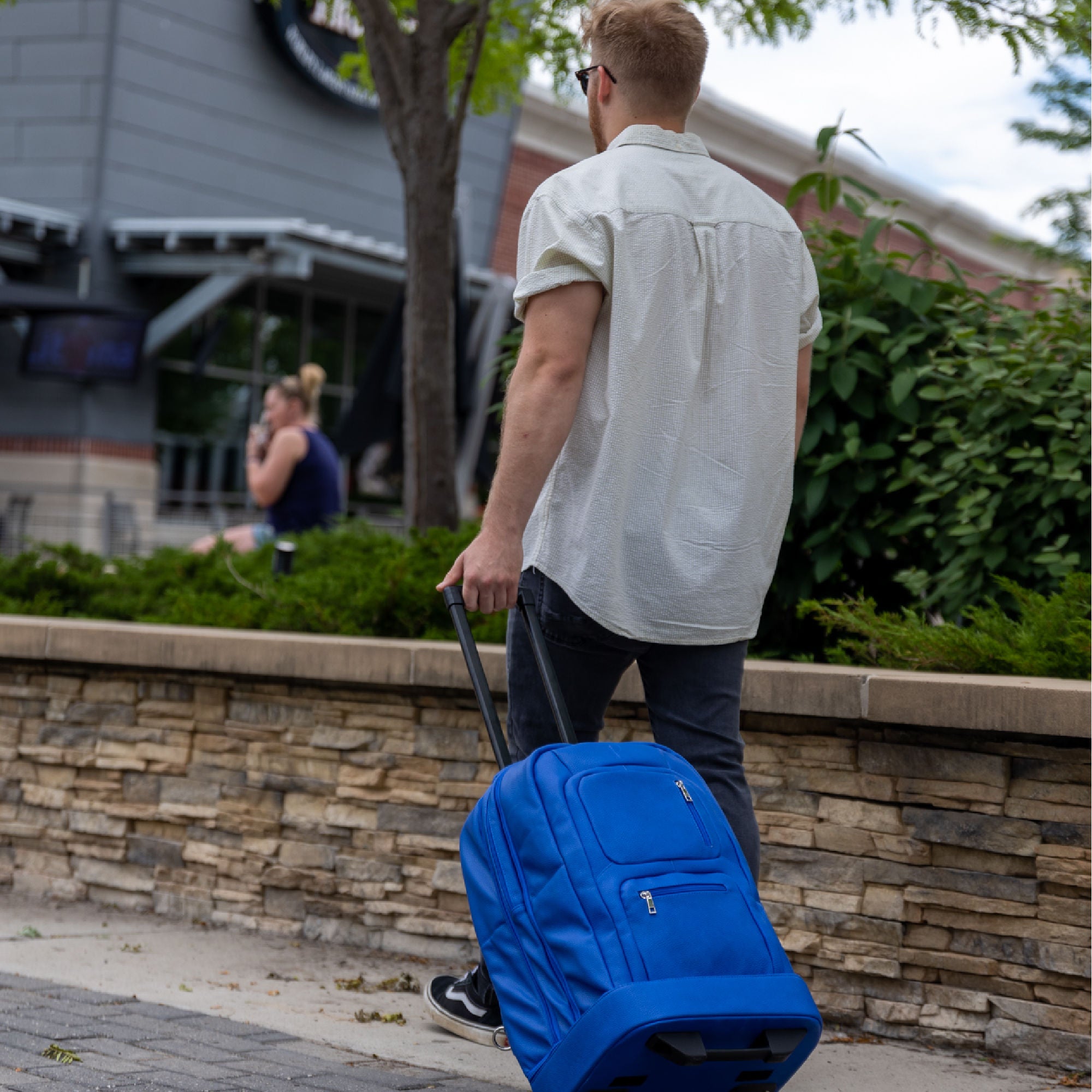 Royal Blue Roller Bag (FLASH SALE) - Sole Premise