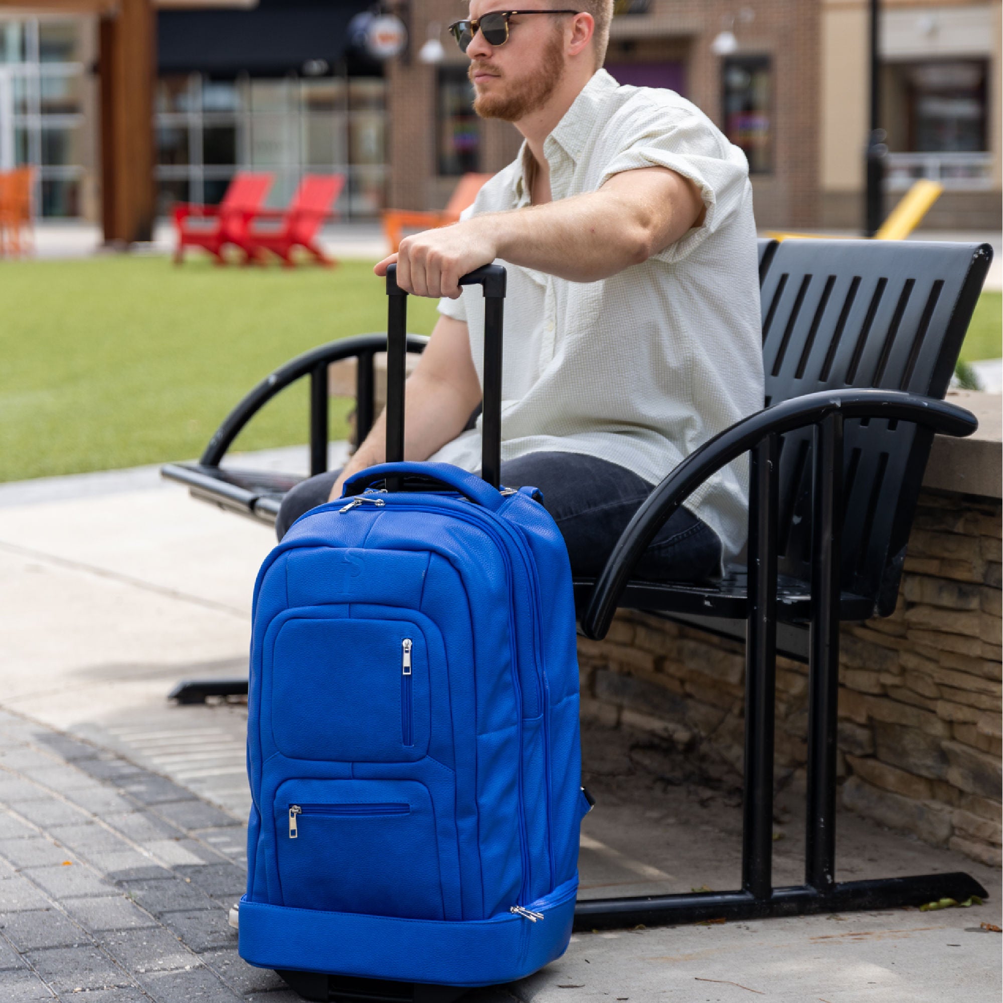Royal Blue Roller Bag (FLASH SALE) - Sole Premise
