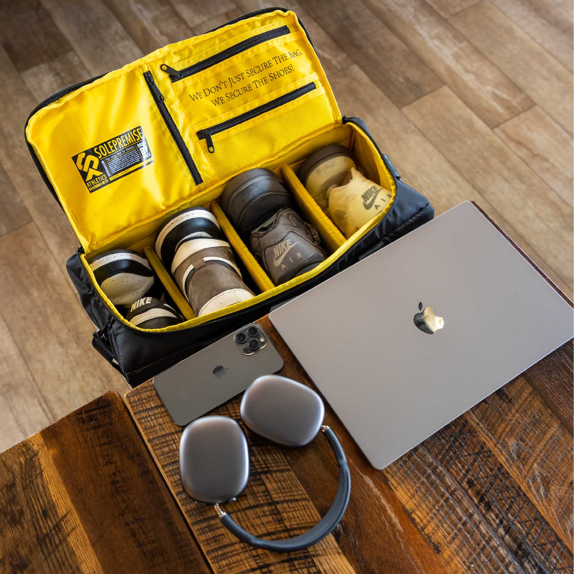 Black Sneaker Duffle Bag - Sole Premise