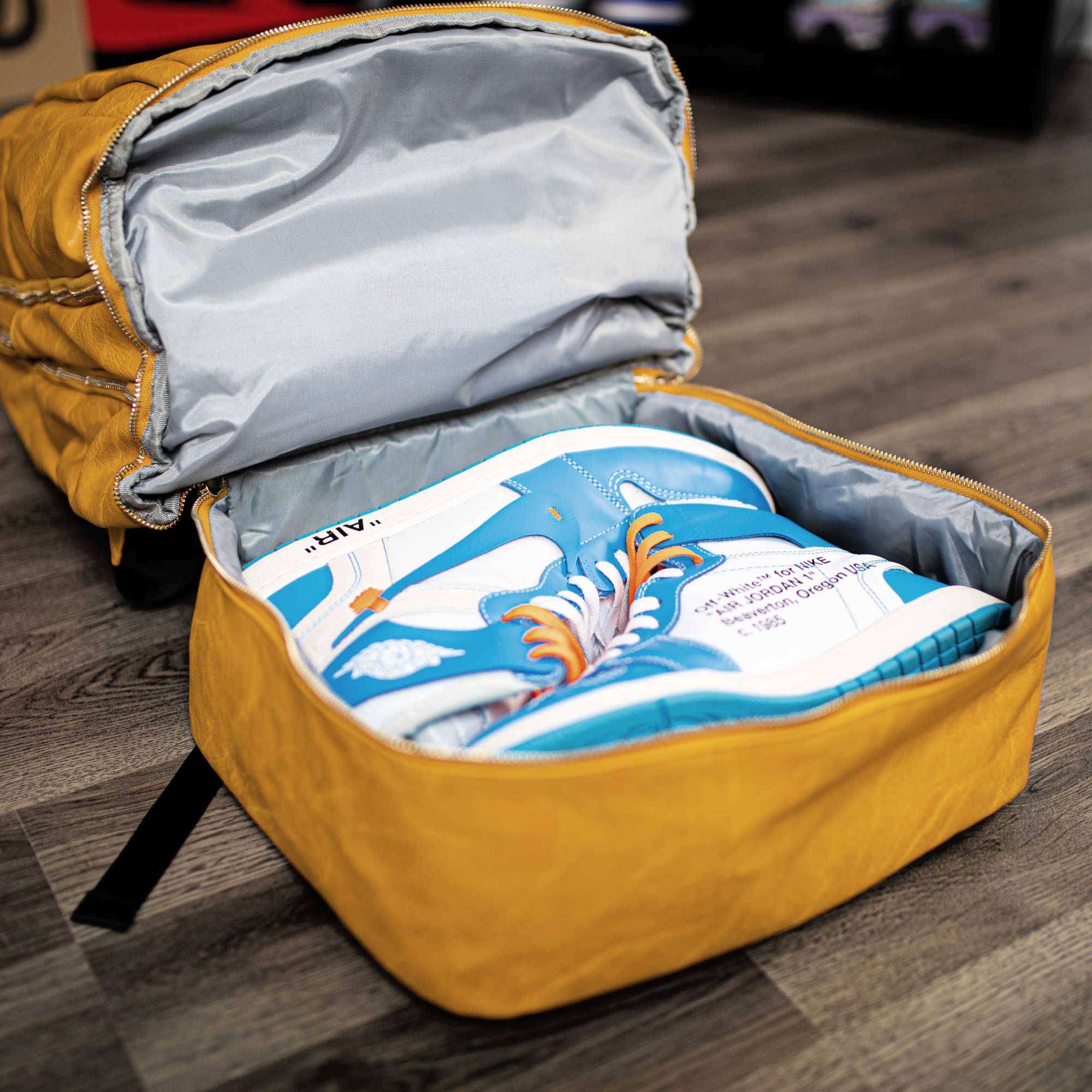 Yellow Luciano Leather Luxury Bag (Brandon Curry Collab) - Sole Premise