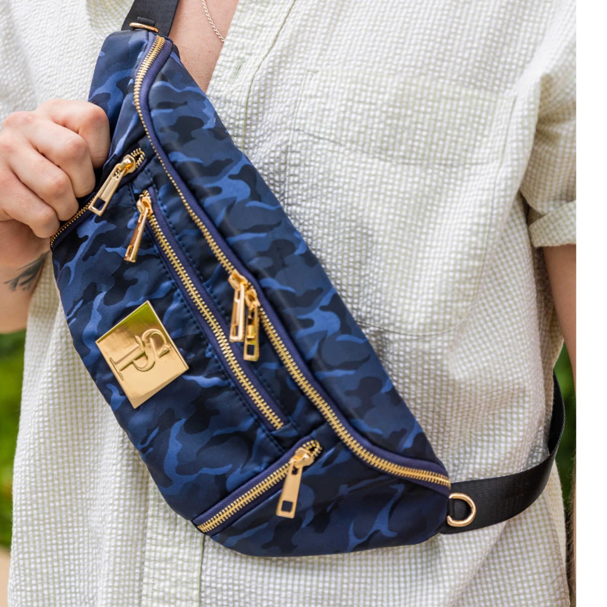 Blue Camo Sling Bag - Sole Premise