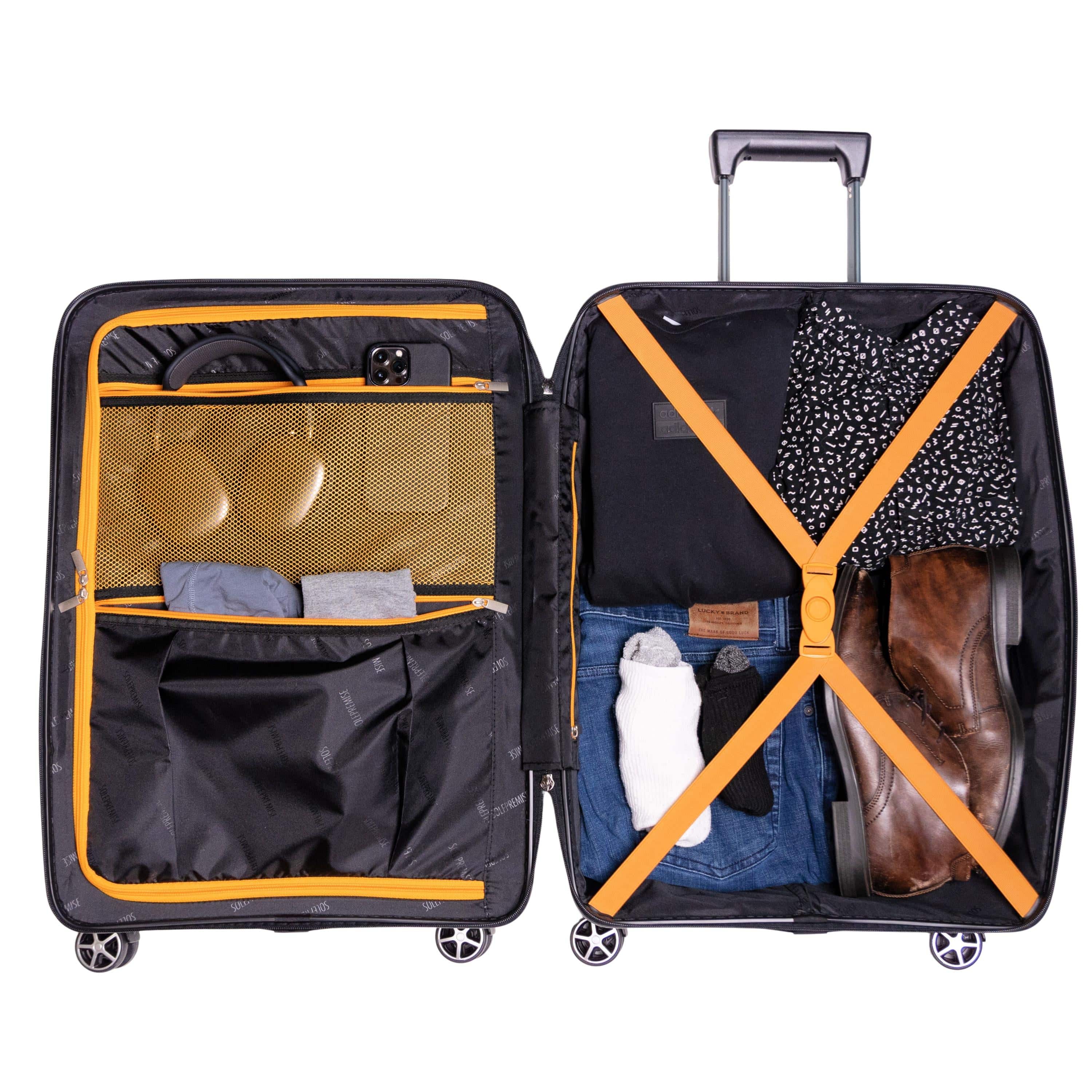 Medium Luggage Open