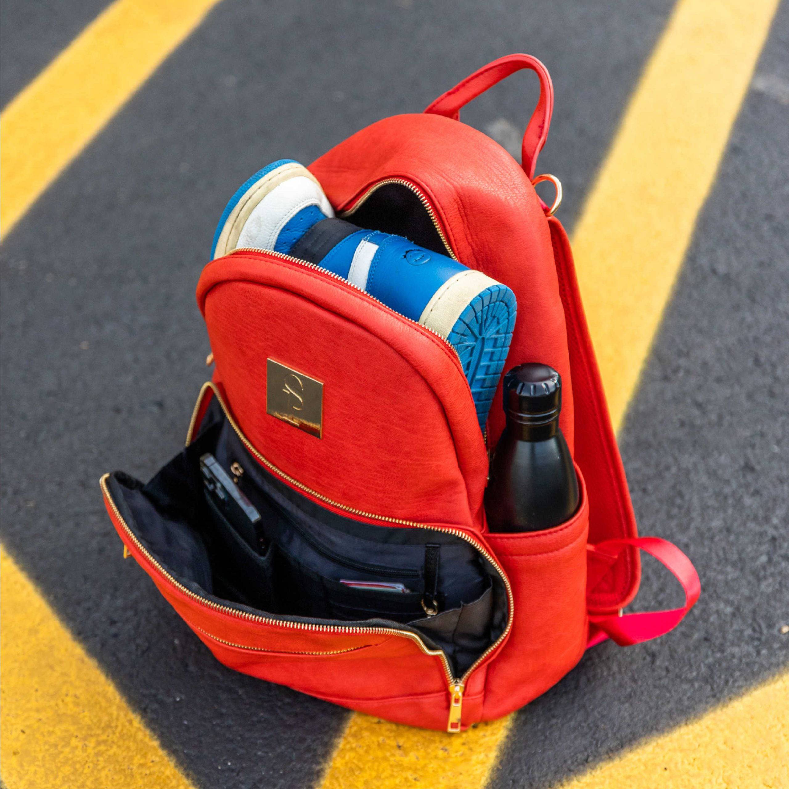 Red Carrier Bag