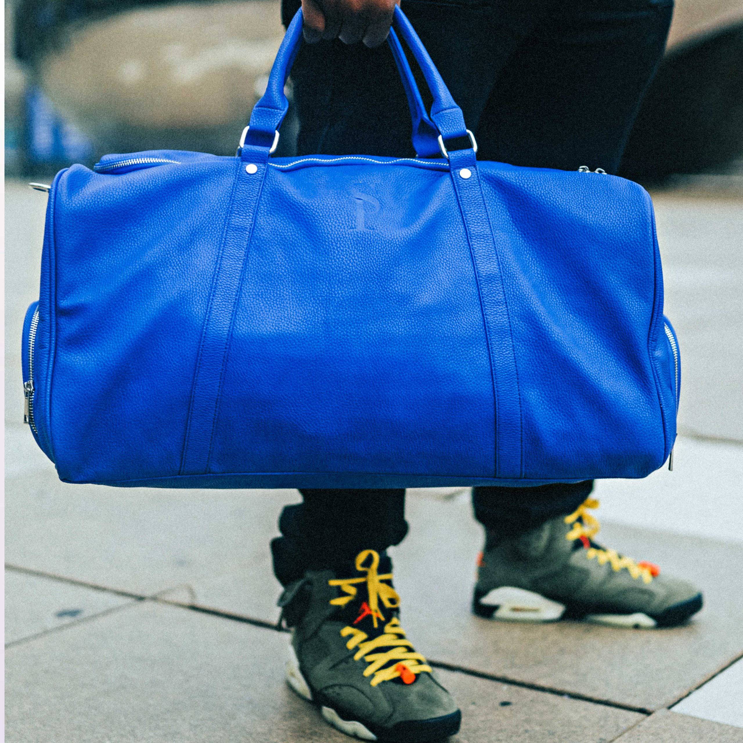 Royal Blue Duffle Model