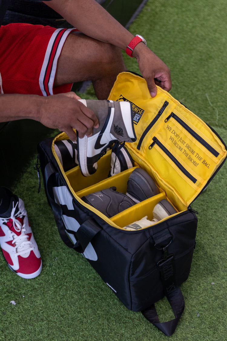 <h2>#1 Sneaker Duffle</h2>