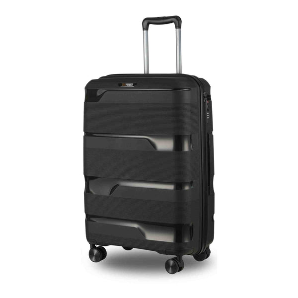Sole Premise 24-inch Black Hardcase Roller Luggage