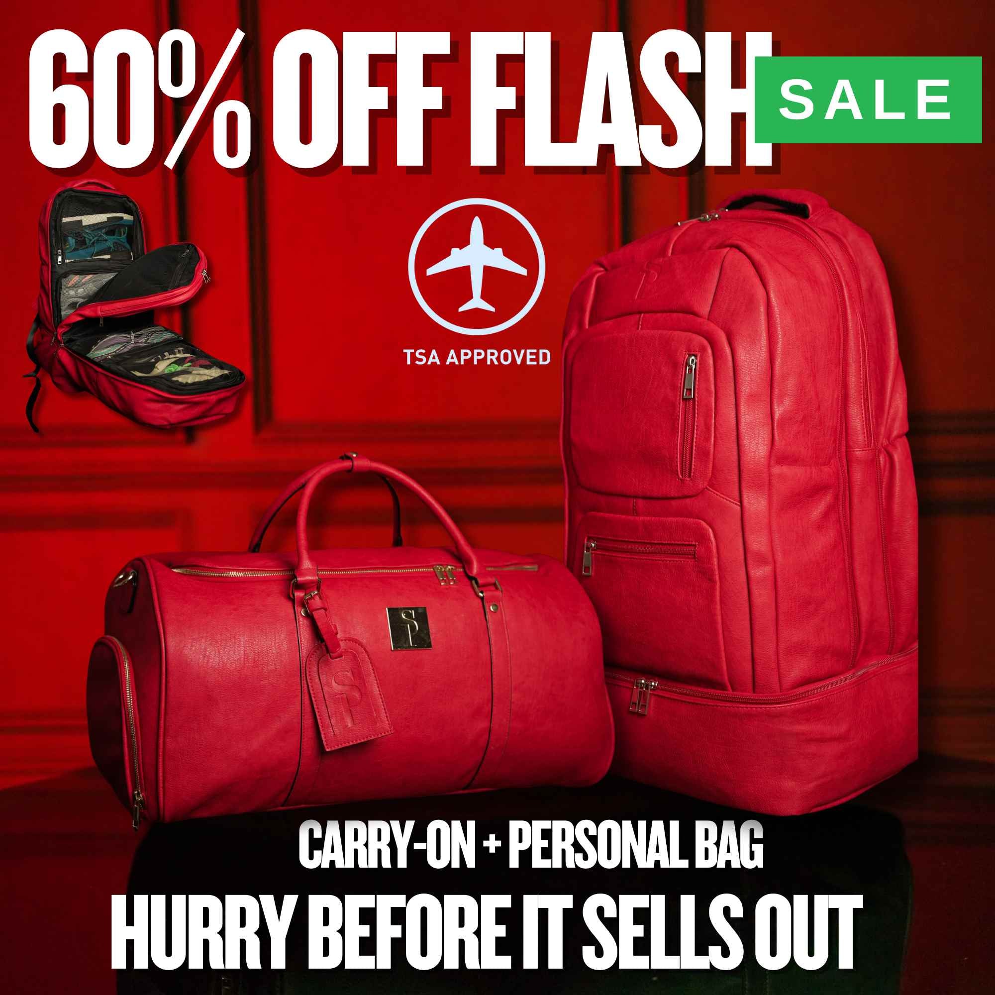 Red Leather Signature Set (FLASH SALE)