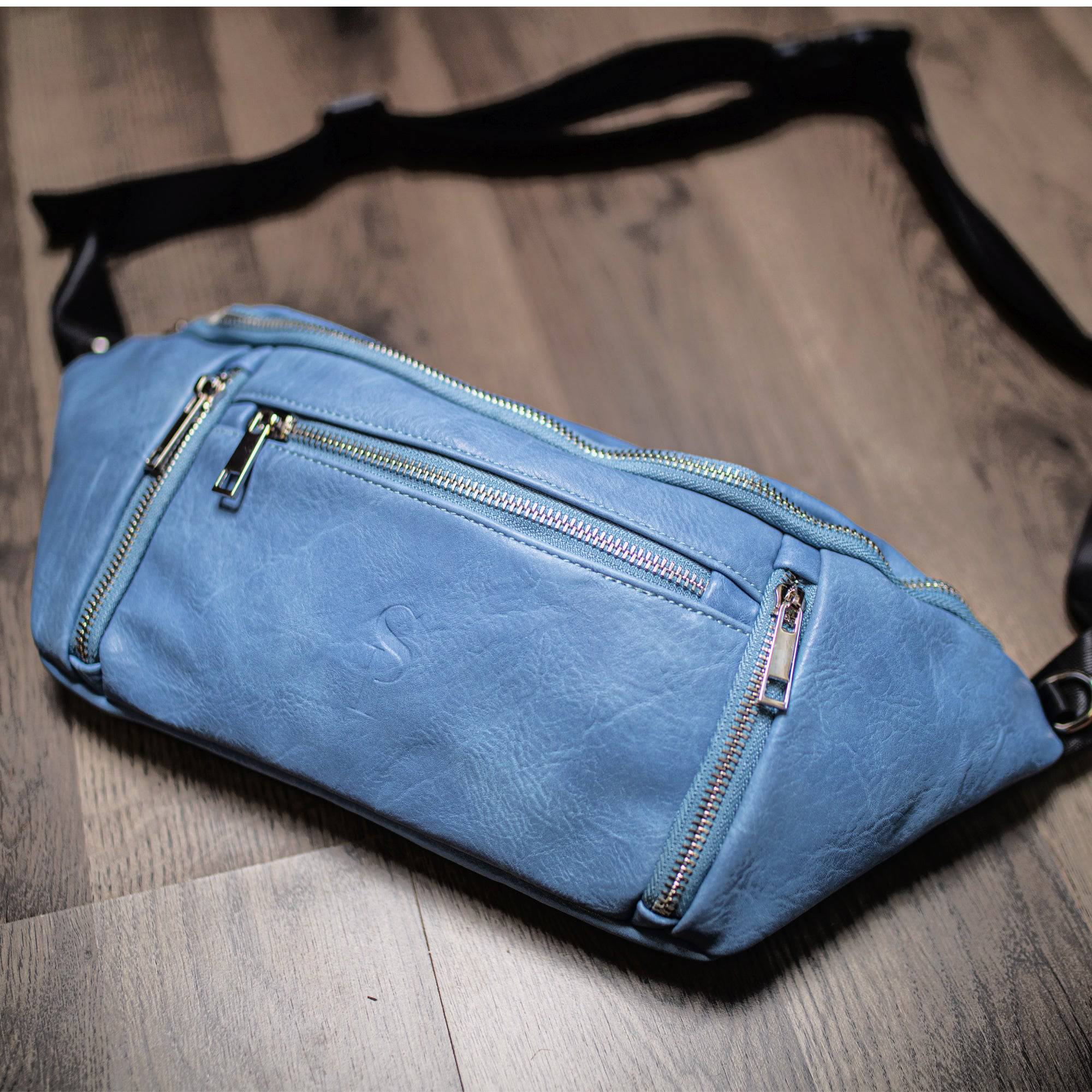 Baby blue bum bag sale