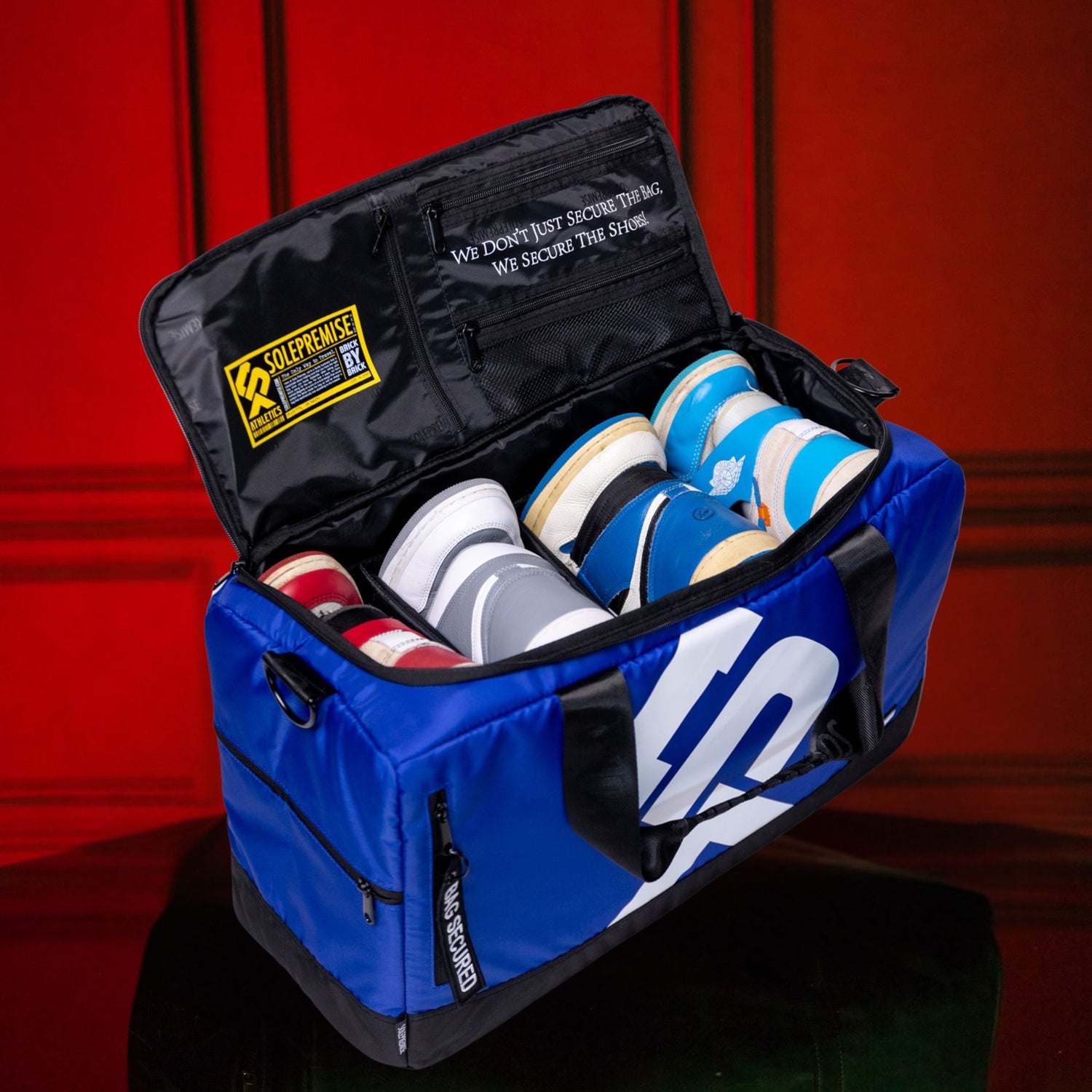 Blue Sneaker Duffle - Sole Premise