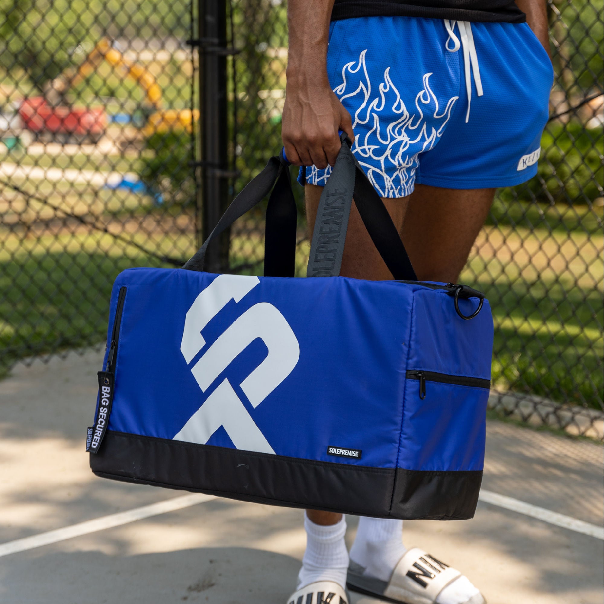 Blue Sneaker Duffle (FLASH SALE) - Sole Premise