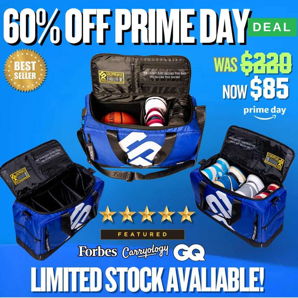 Blue Sneaker Duffle (SALE)