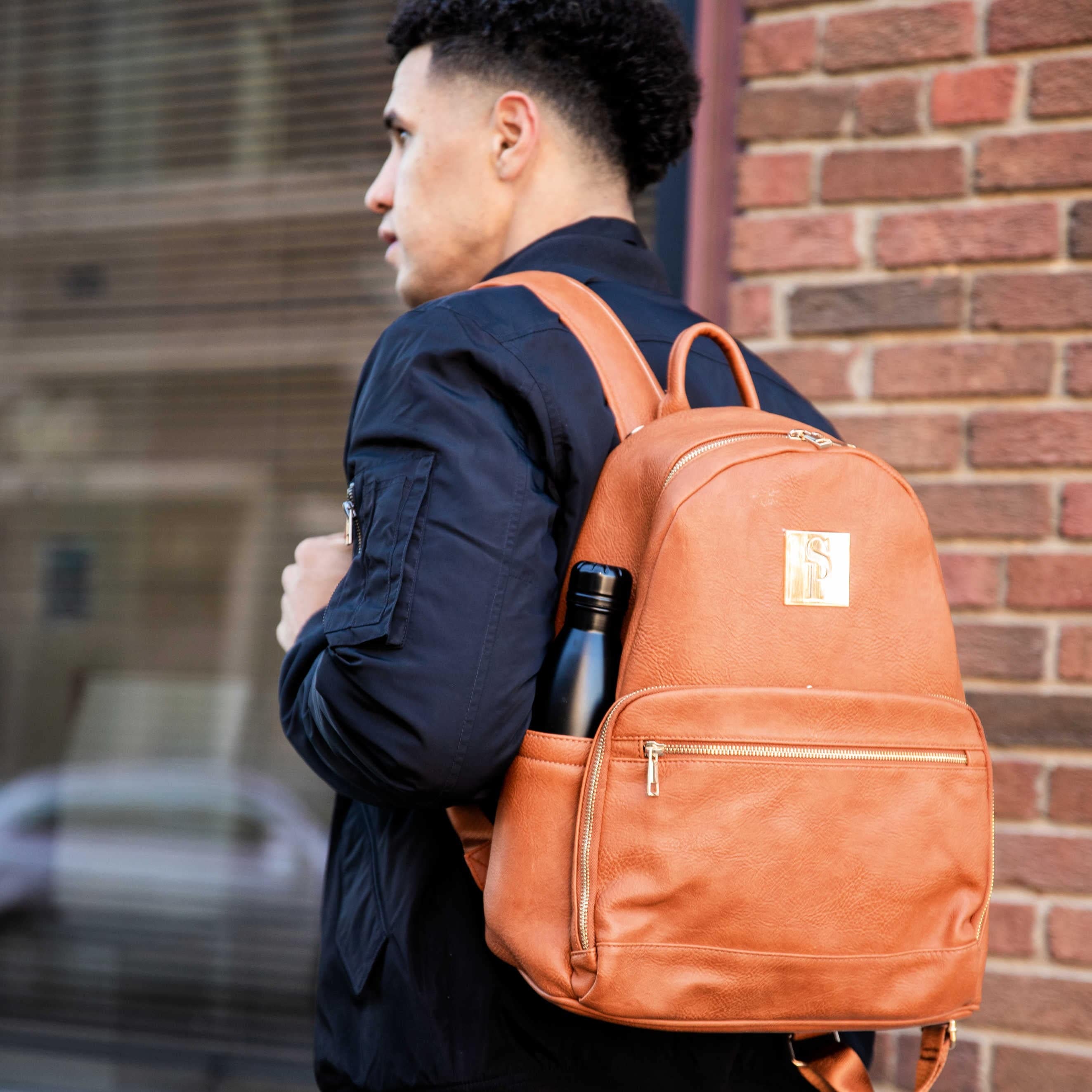 Brown Carrier Leather Backpack (Only 150 Made) - Sole Premise