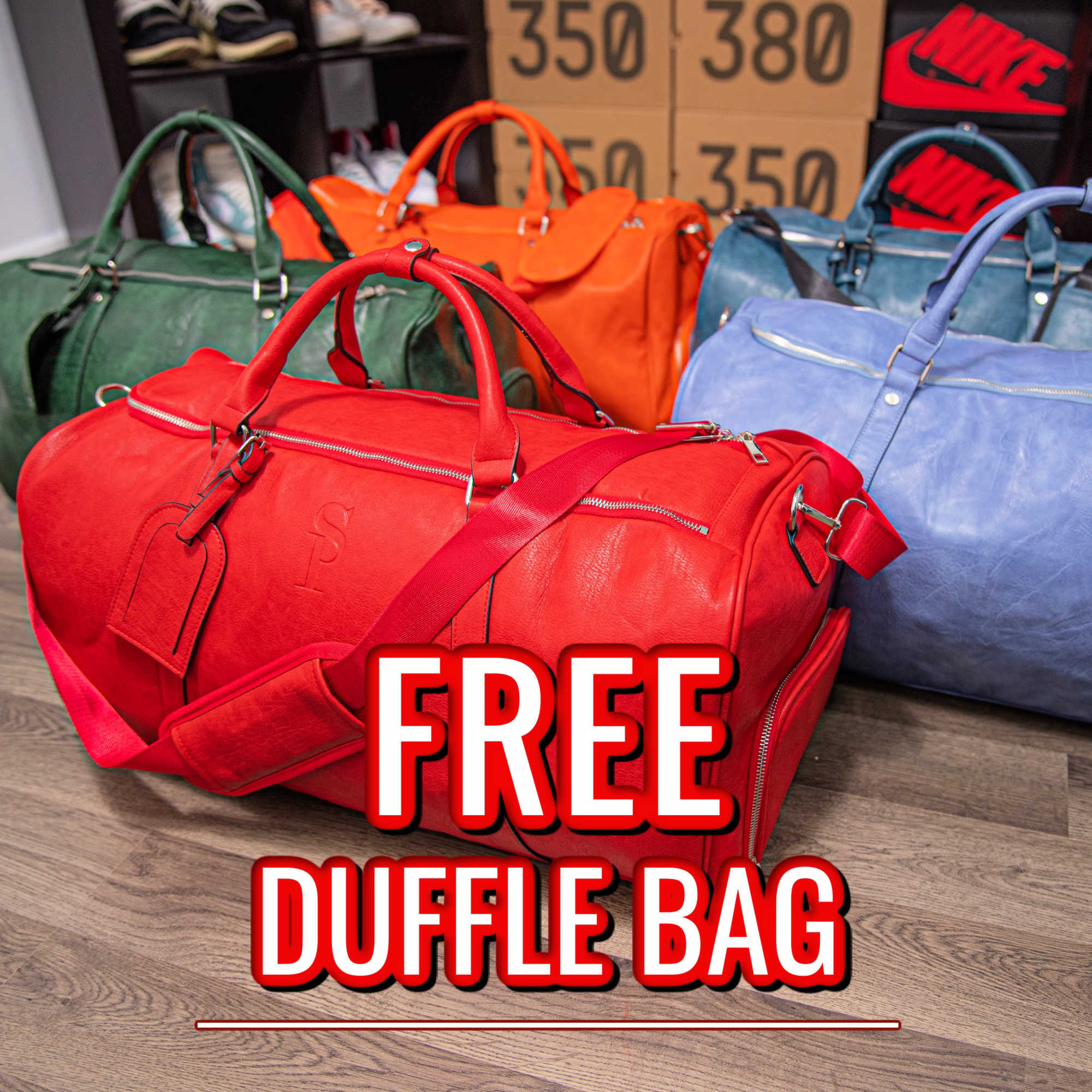 Free Duffle w/ Purchase