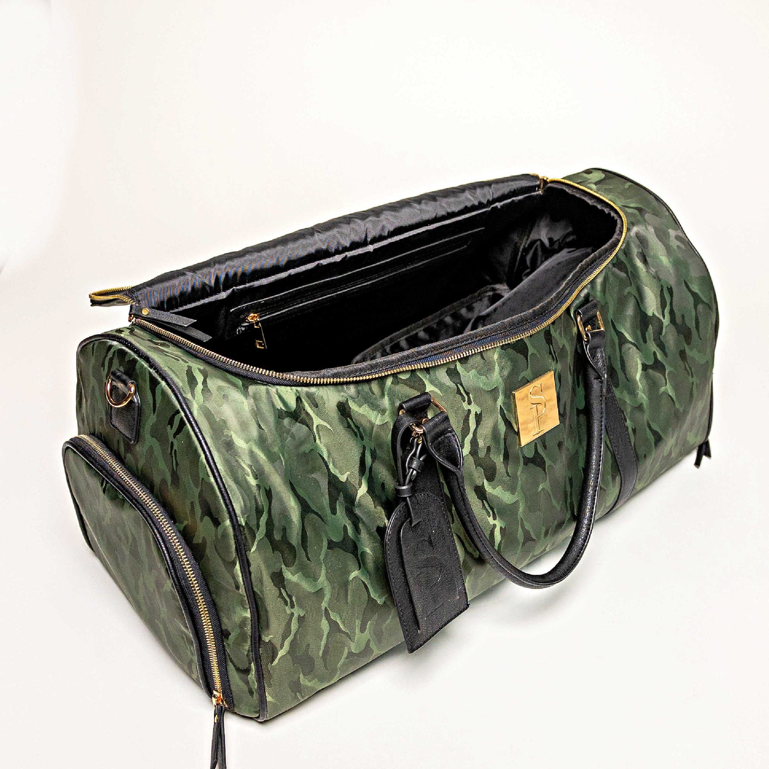 Camo Green Duffle Bag (New Design) Empty