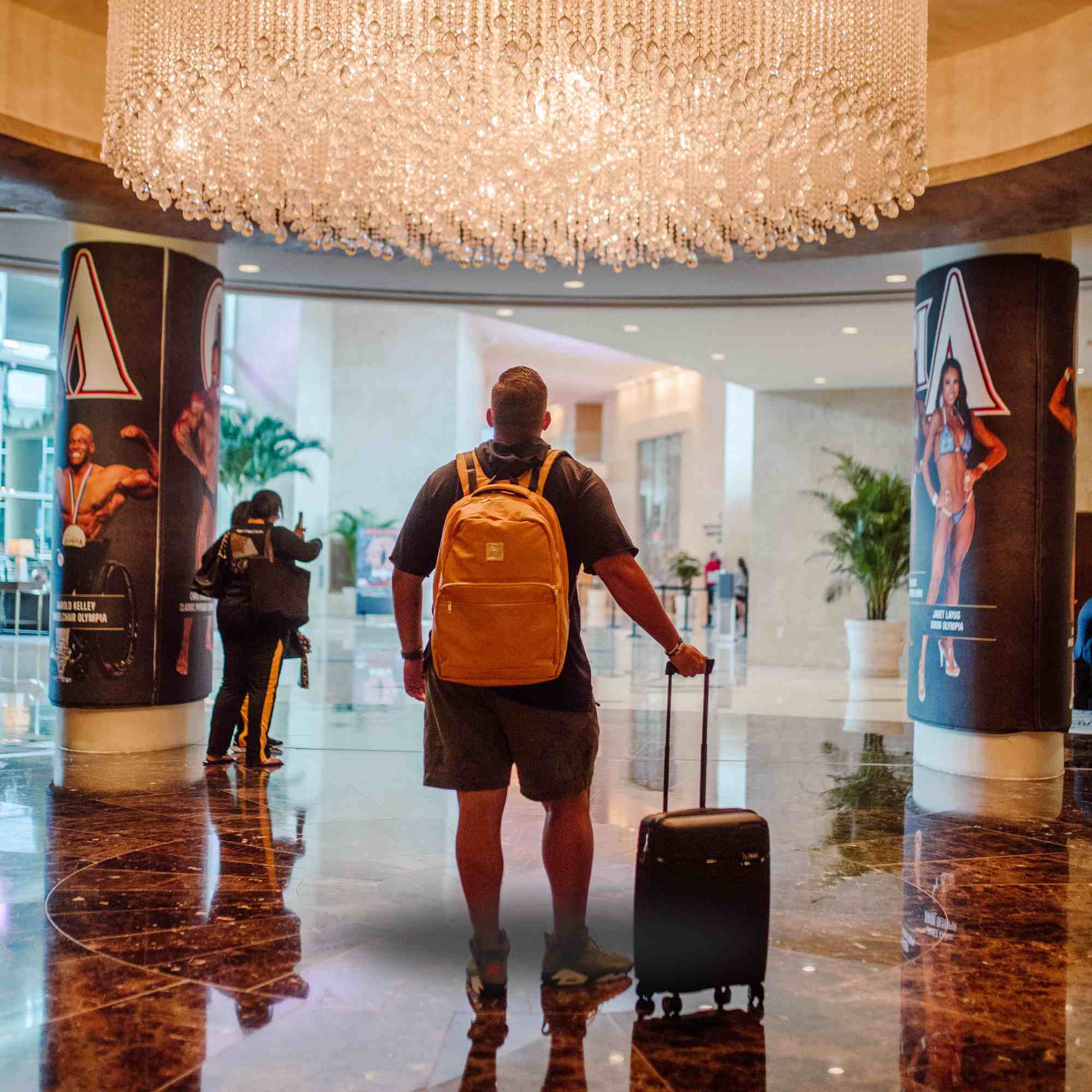 20-inch Black Carry-On Hardcase Roller Luggage - Sole Premise