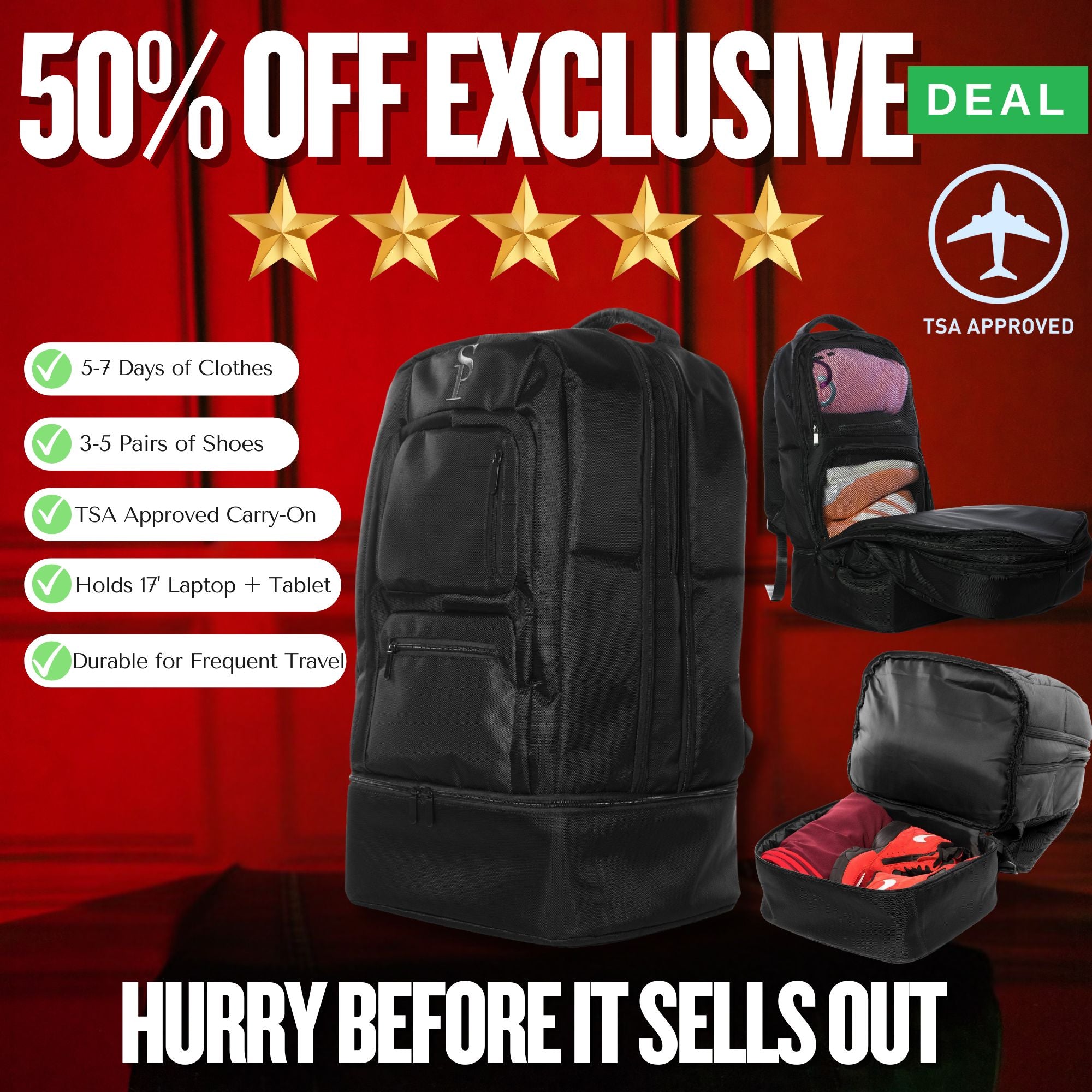 Sole Premise Carry-On Design (SPRING SALE)