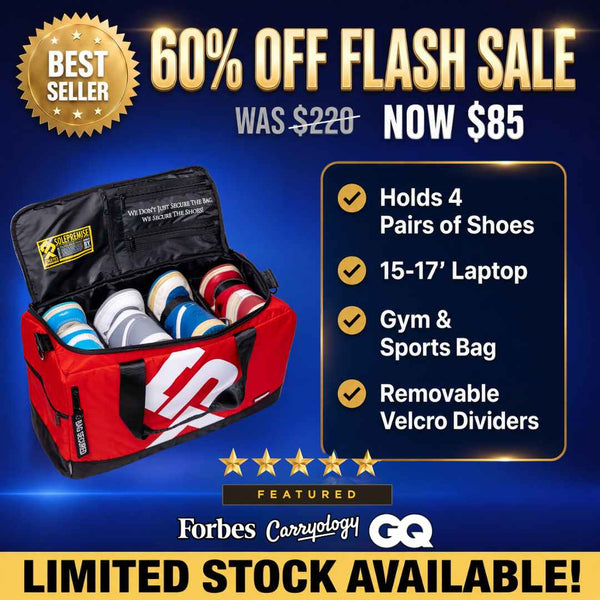 Red Sneaker Duffle (FLASH SALE)