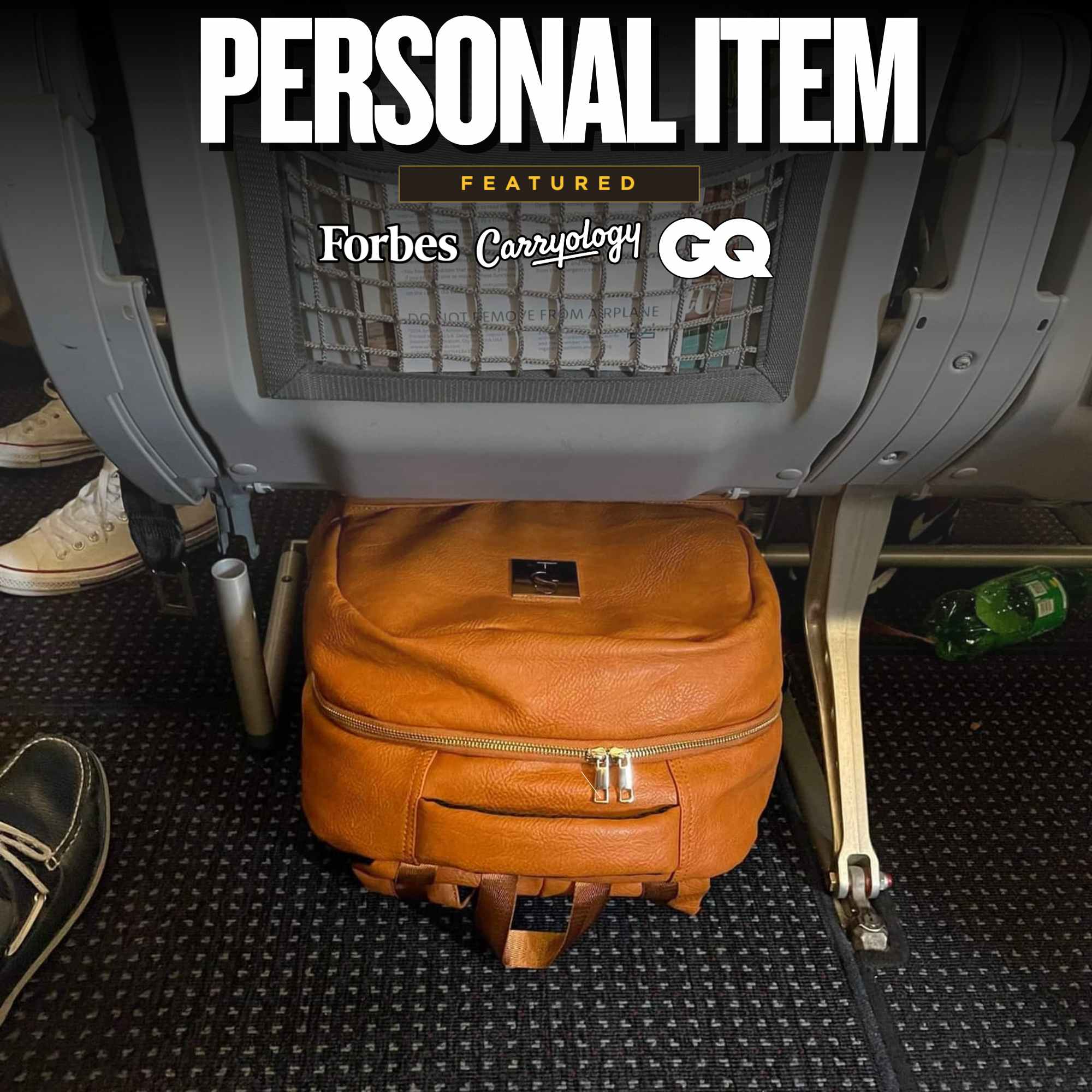 Brown Leather Commuter Bag - Sole Premise