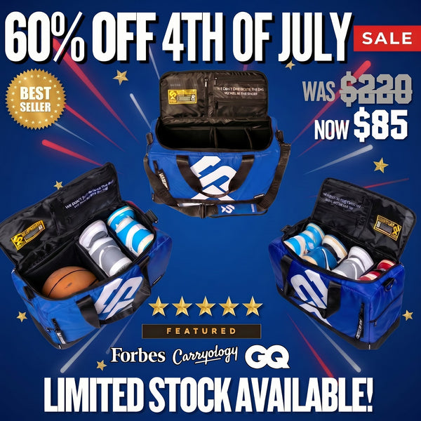 Blue Sneaker Duffle (FLASH SALE)