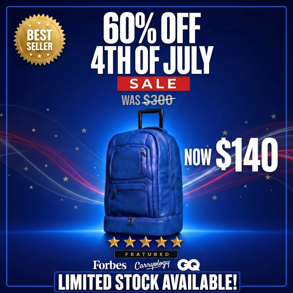 Royal Blue Roller Bag (FLASH SALE)