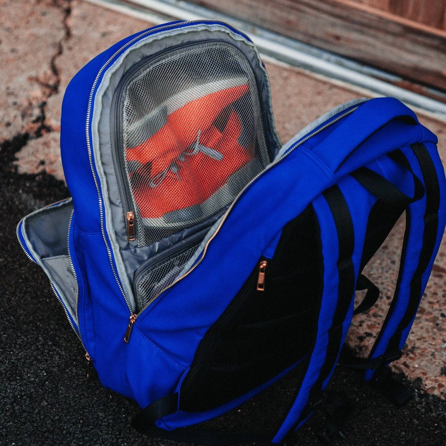 Royal Blue Leather Daily Commuter Bag (Unbreakable Collab) 150 Made - Sole Premise