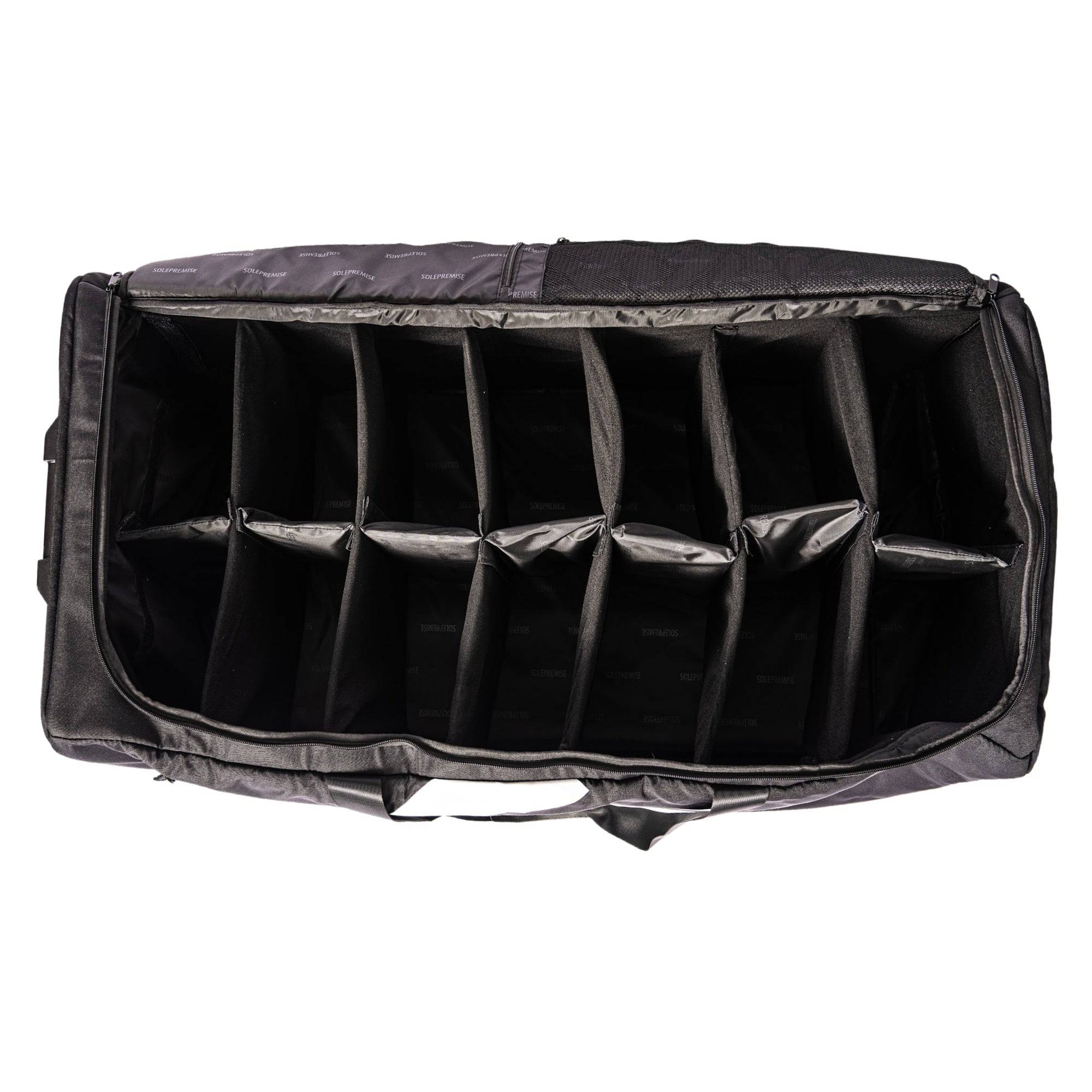 Ultimate Equipment Carrier With Wheels (Holds 18-20 Pairs of Shoes) - Sole Premise