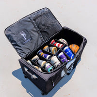 Ultimate Equipment Carrier With Wheels (Holds 18-20 Pairs of Shoes) - Sole Premise