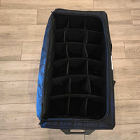 Sports Equipment Carrier With Wheels (Holds 20 Pairs of Shoes) - Sole Premise