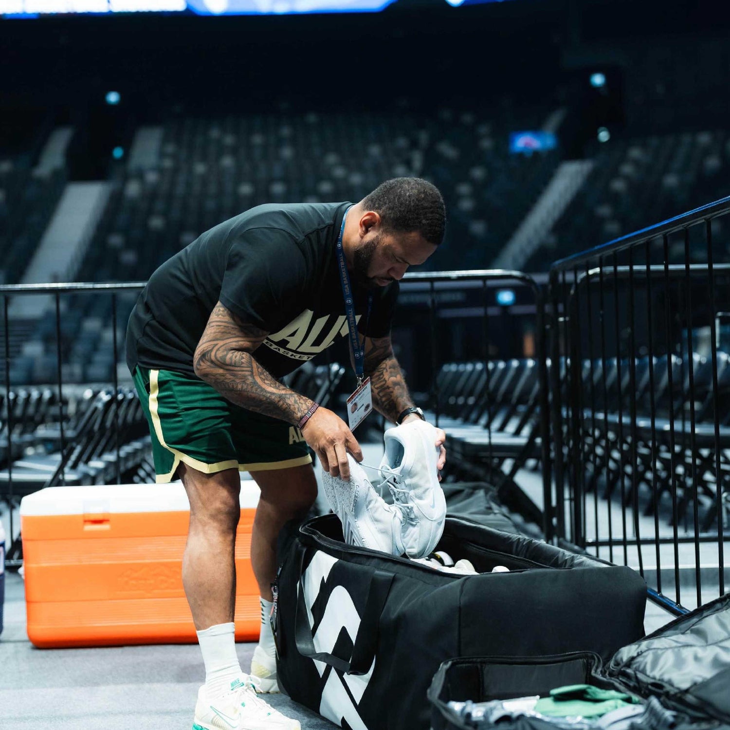 Sports Equipment Carrier With Wheels (Holds 18-20 Pairs of Shoes) - Sole Premise