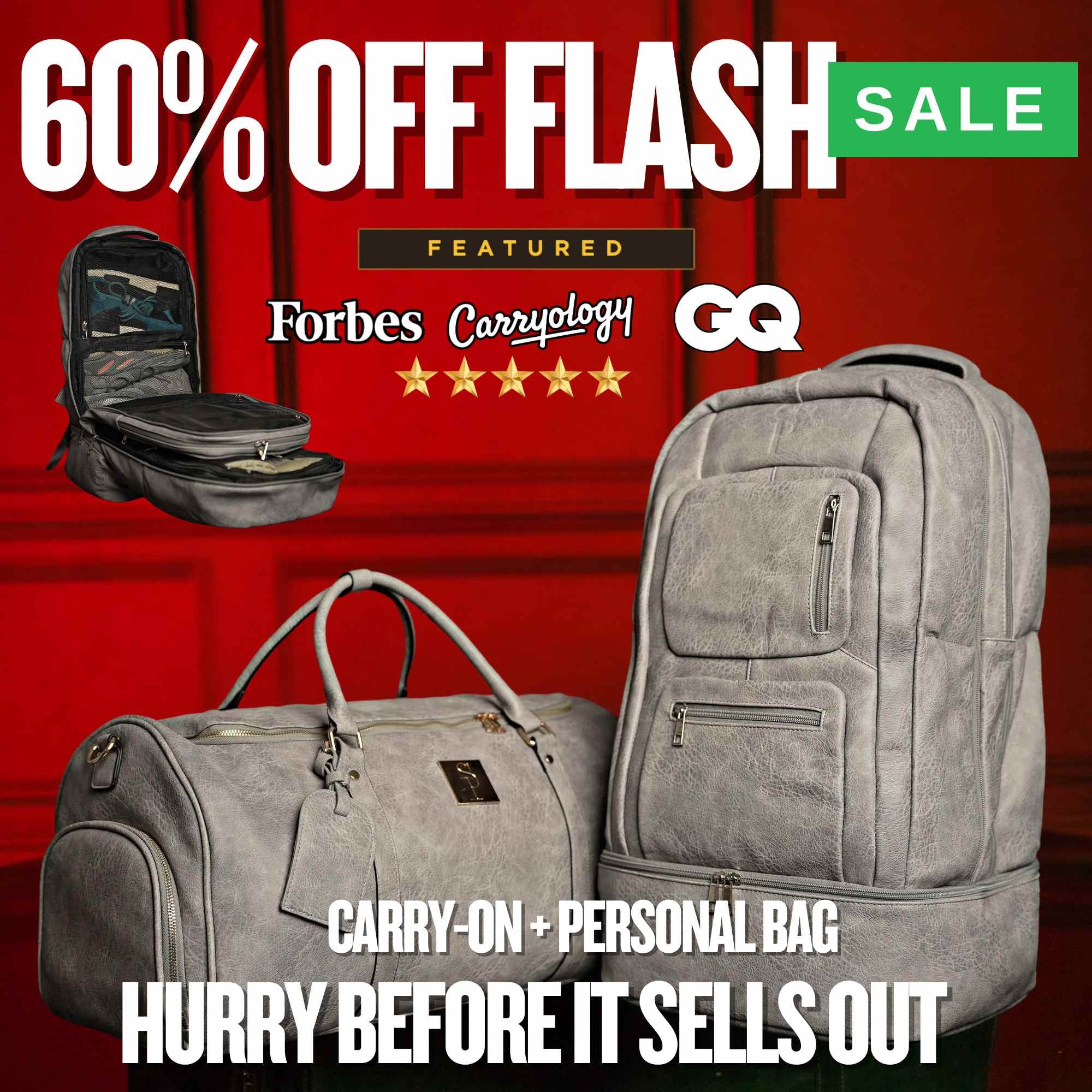 Grey Leather Signature Set (FLASH SALE)