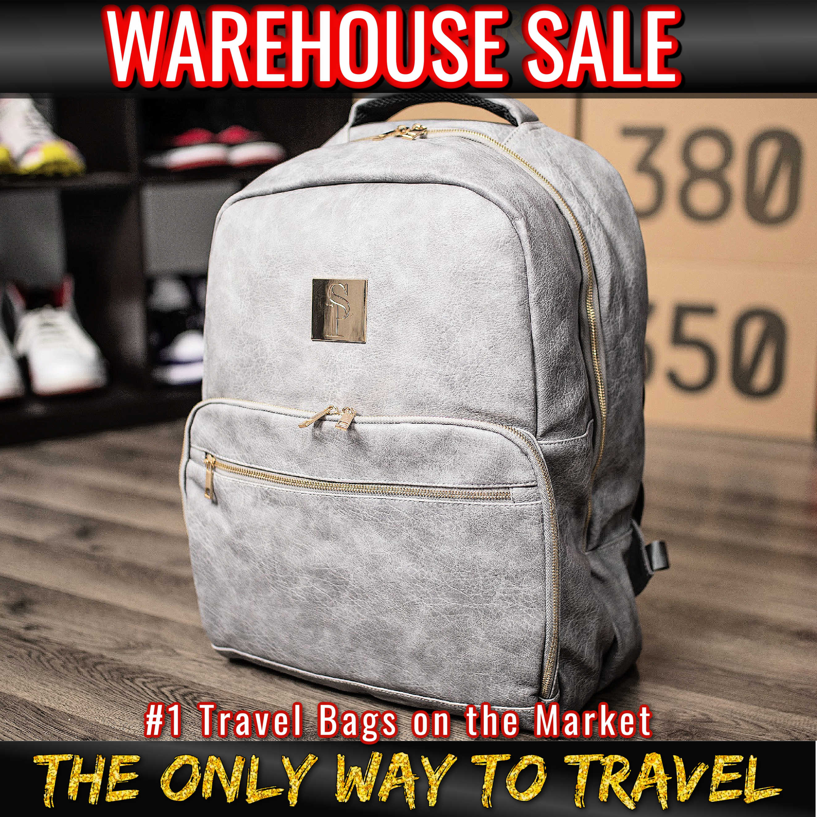 Grey Leather Commuter (Warehouse Sale)