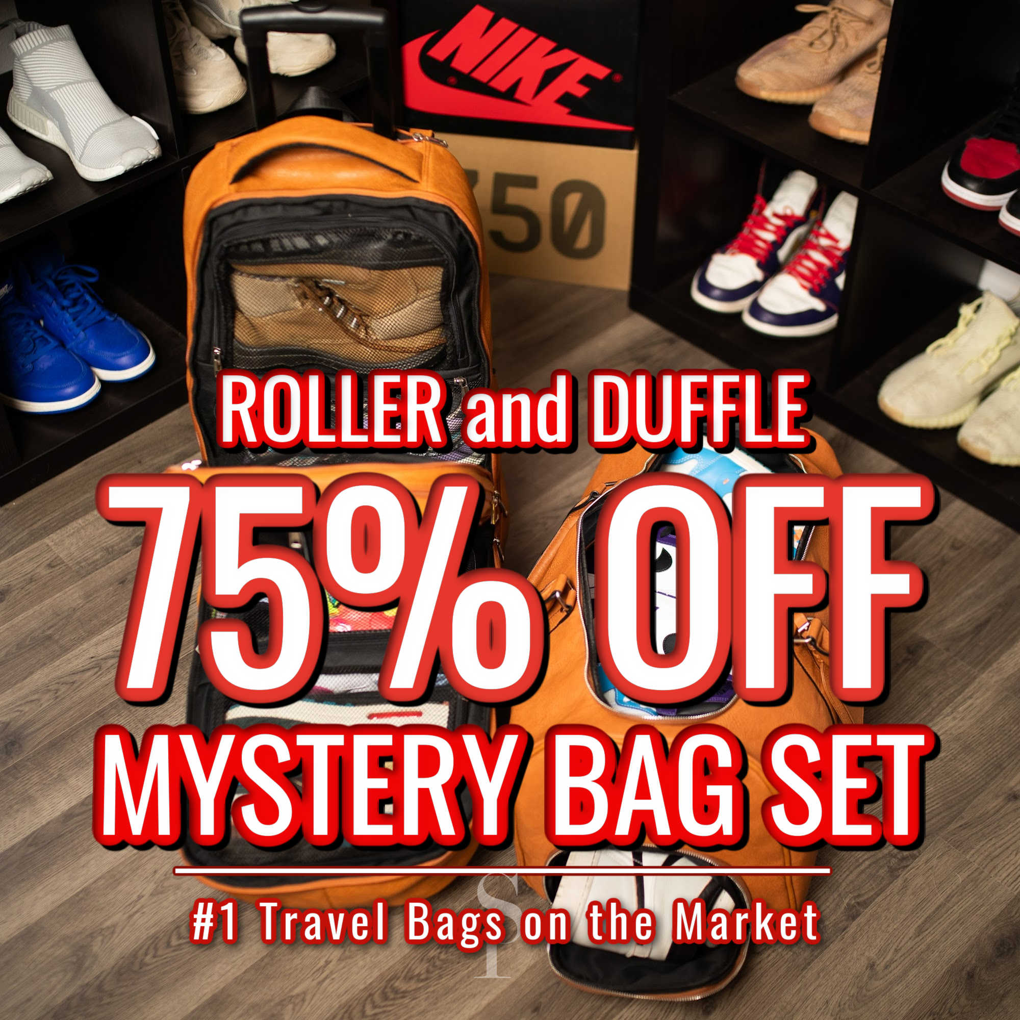 Mystery Roller & Duffle Set