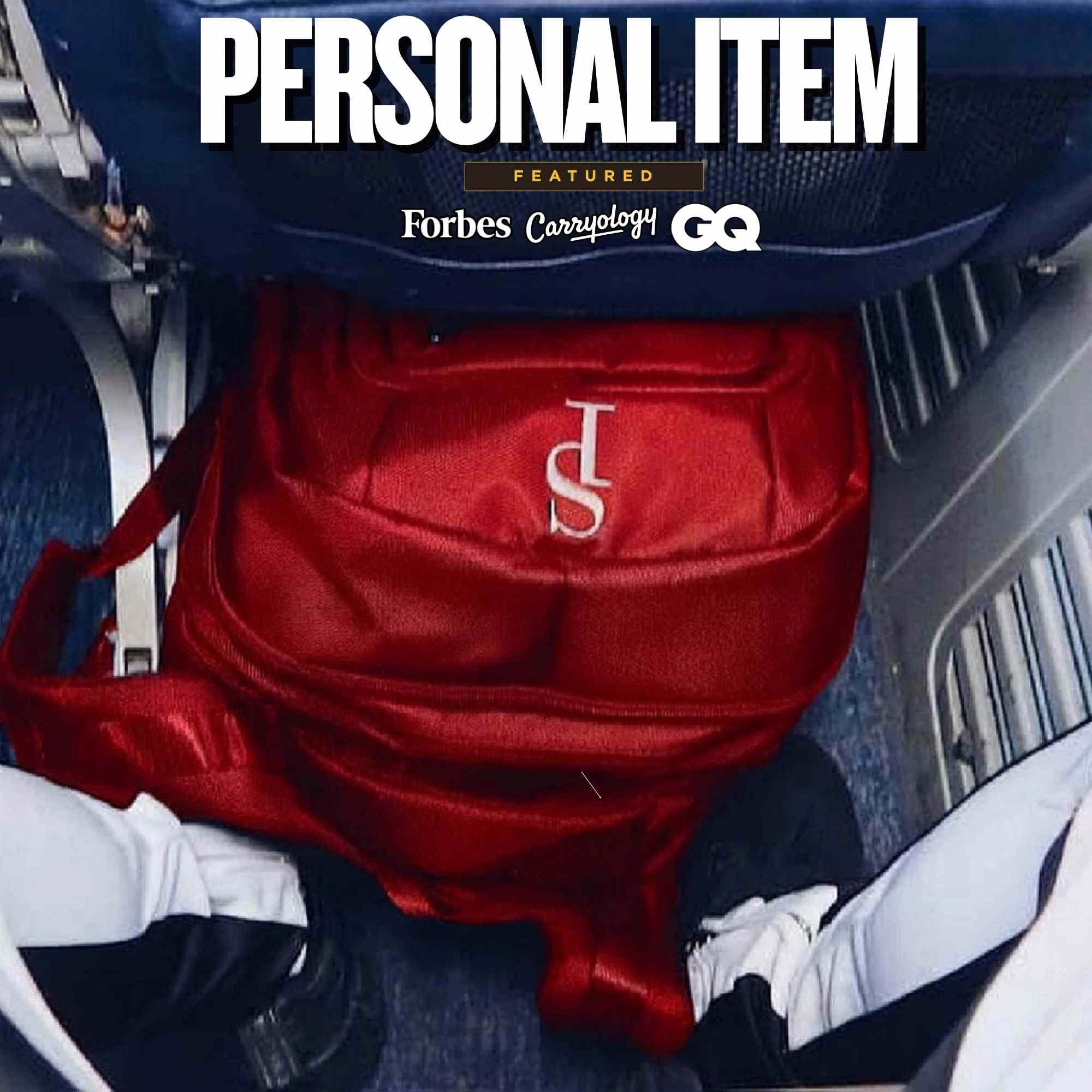 Red Polyester Carryon Bag (FLASH SALE) - Sole Premise