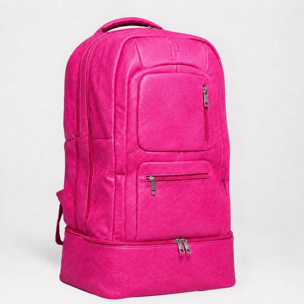 Pink Leather Patented Carry-On Backpack (Only 300 Made)