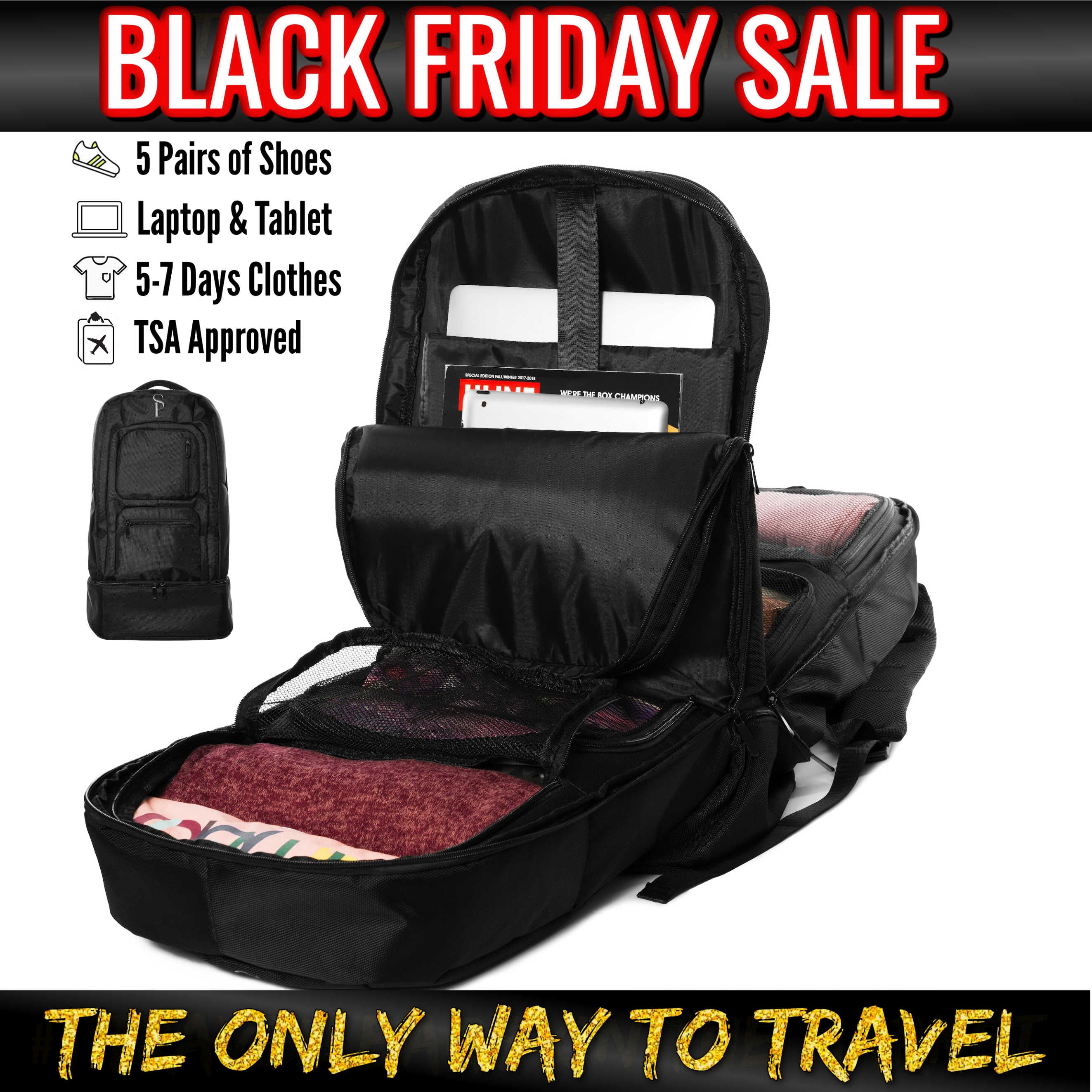 Sole Premise Carry-On Design (BLACK FRIDAY SALE)