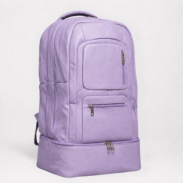 Purple Leather Patented Carry-On Backpack (Only 300 Made)